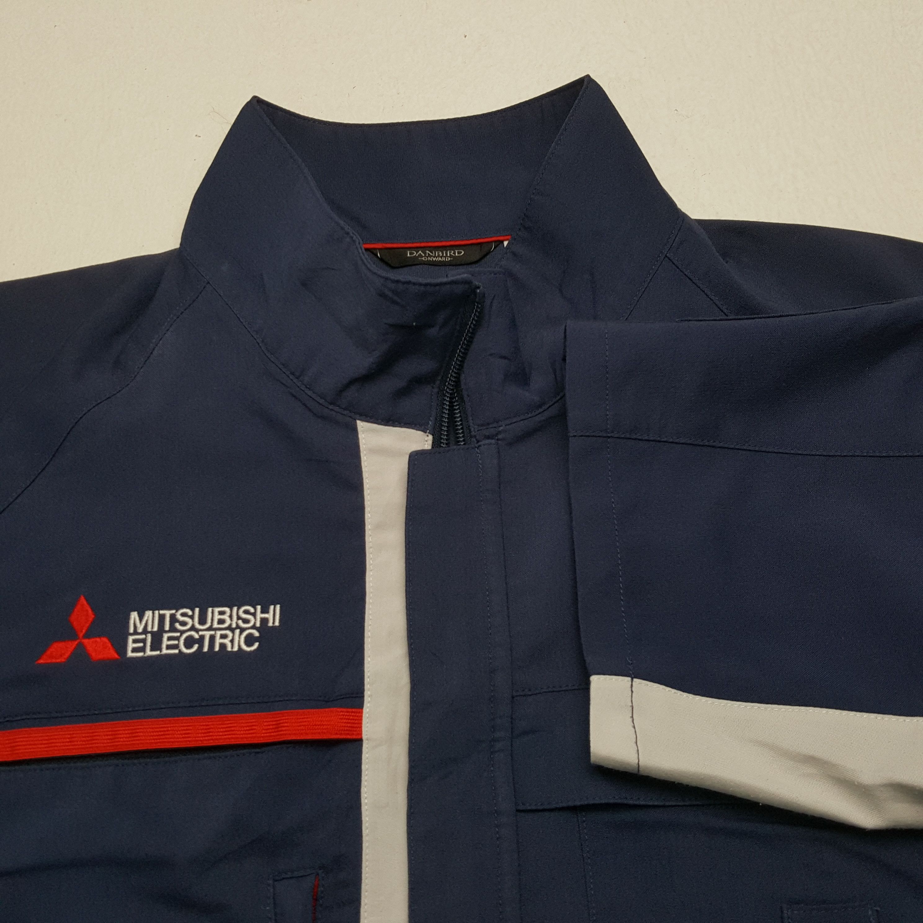 Vintage MITSUBISHI ELECTRIC Japanese Workwear Jacket Size US L / EU 52-54 / 3 - 7 Thumbnail