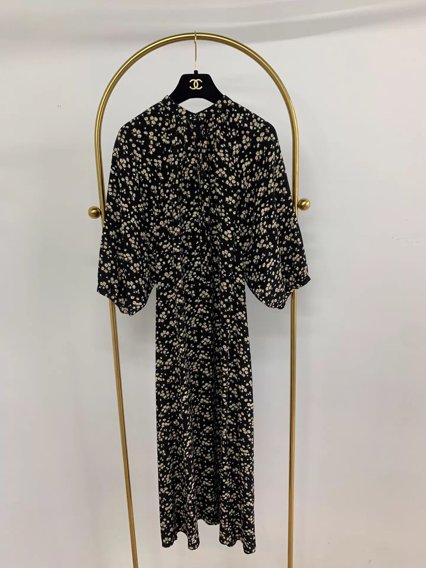 Celine Celine long floral dress 38 new Size XS / US 0-2 / IT 36-38 - 1 Thumbnail