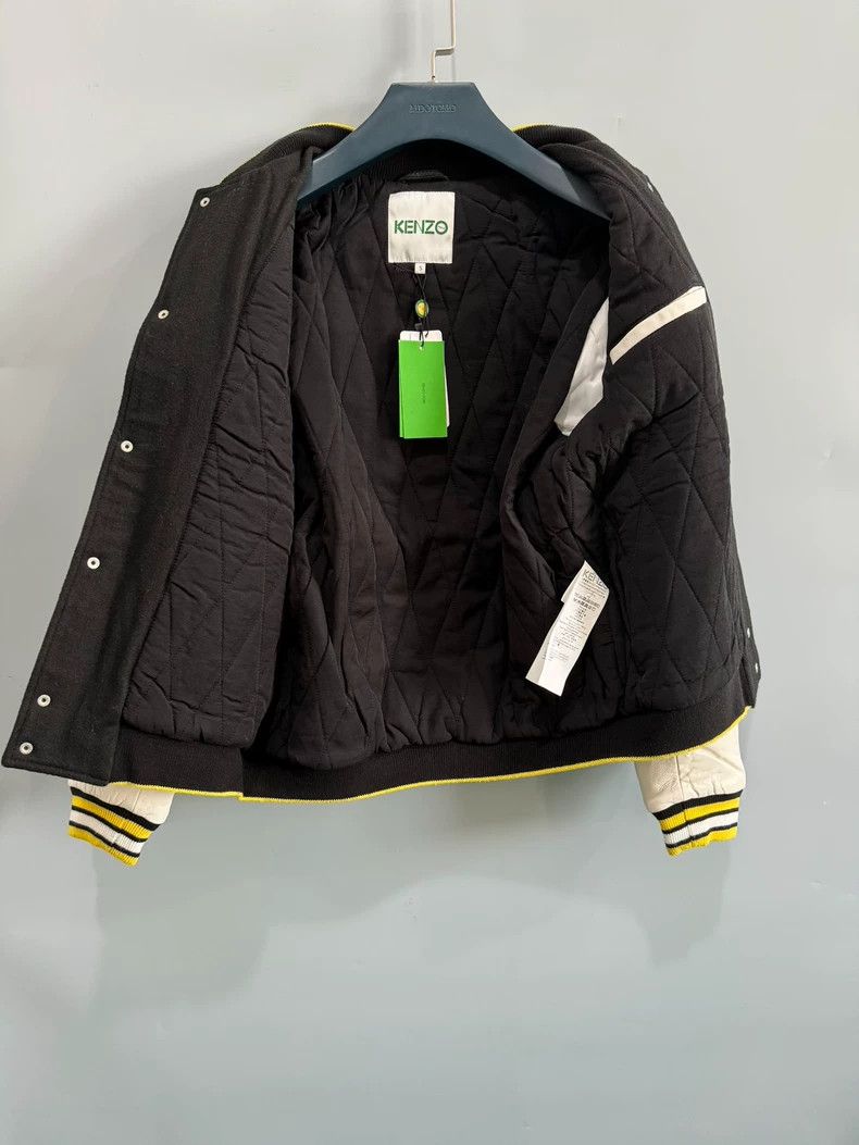 Kenzo KENZO Men's jacket, wide cut, black and white color block Size US S / EU 44-46 / 1 - 3 Thumbnail