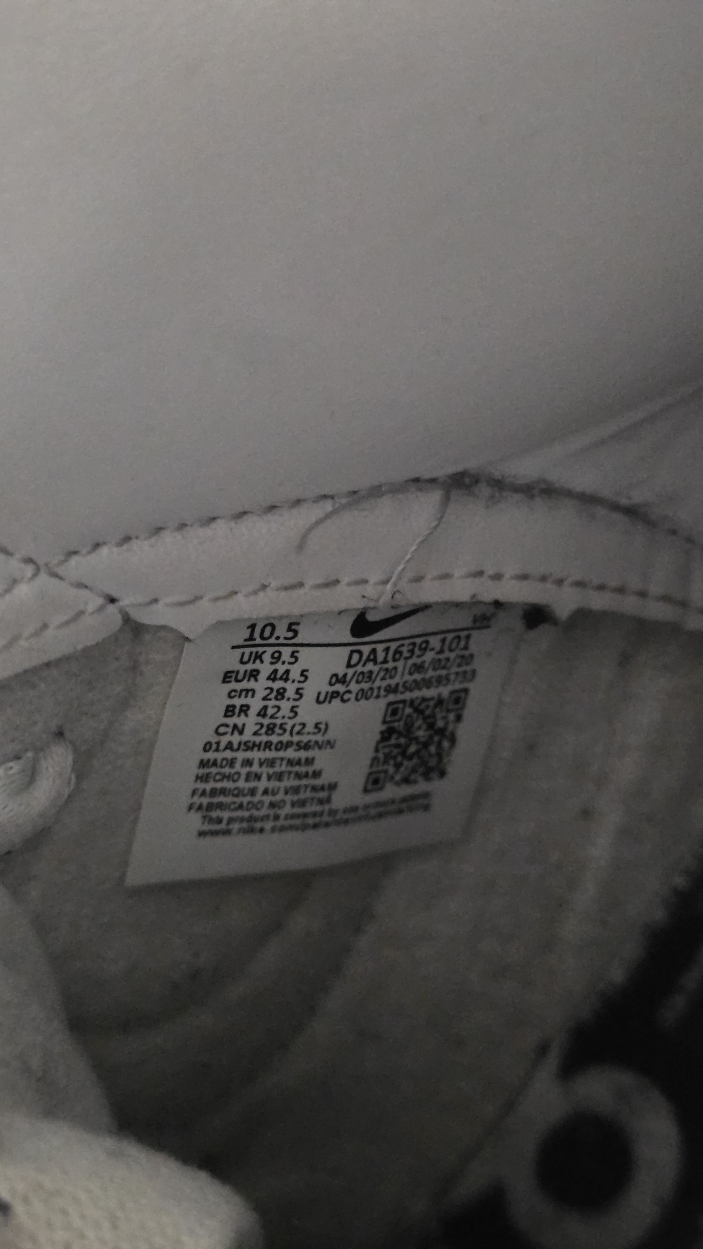 Nike Nike Dunk High Slam Jam White Black Size US 10.5 / EU 43-44 - 7 Thumbnail