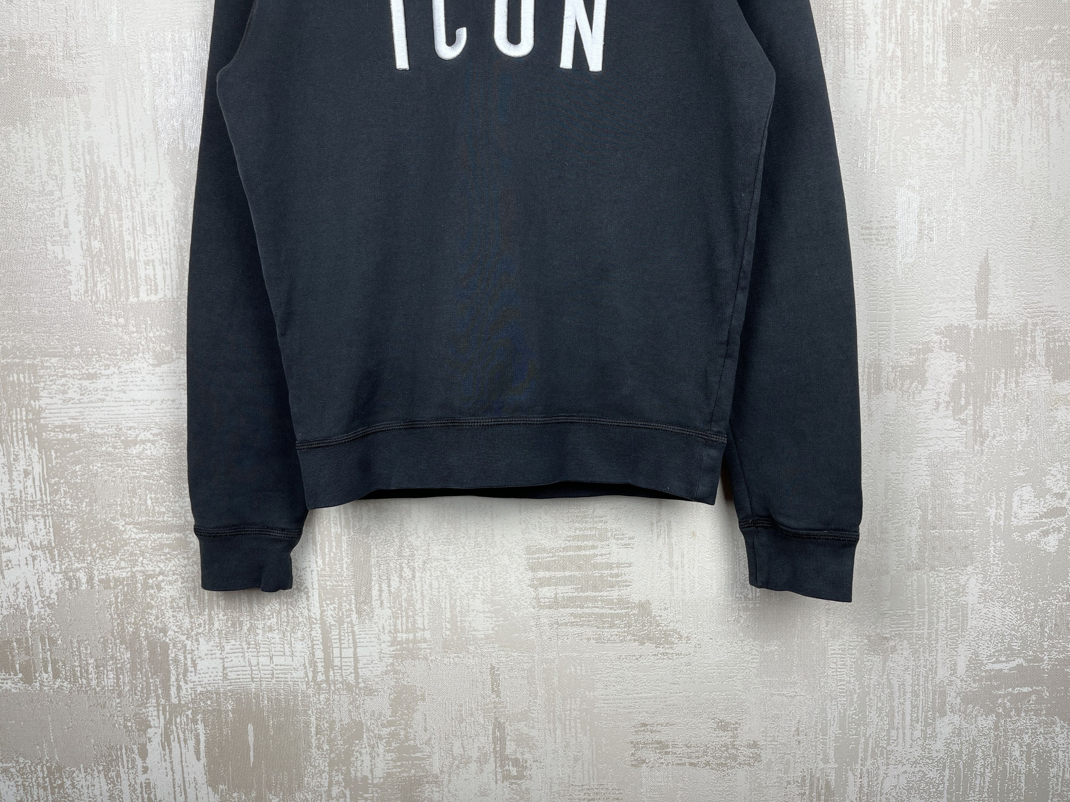 Dsquared2 Dsquared2 ICON Embroidered Logo Crew Neck Sweatshirt Size US S / EU 44-46 / 1 - 7 Thumbnail