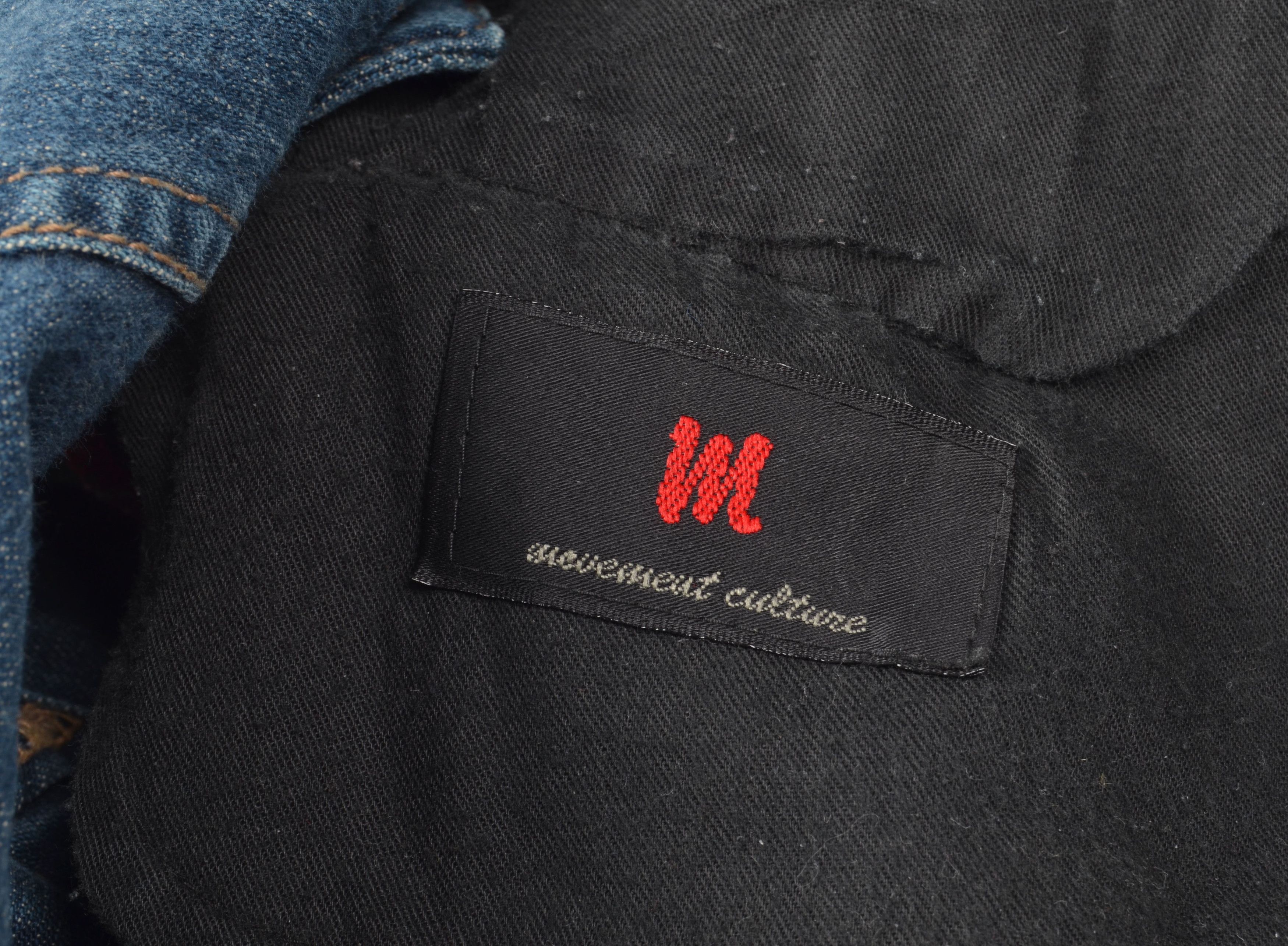 Japanese Brand Custom Culture Japanese Straight Blue Denim Jeans Size US 32 / EU 48 - 6 Thumbnail