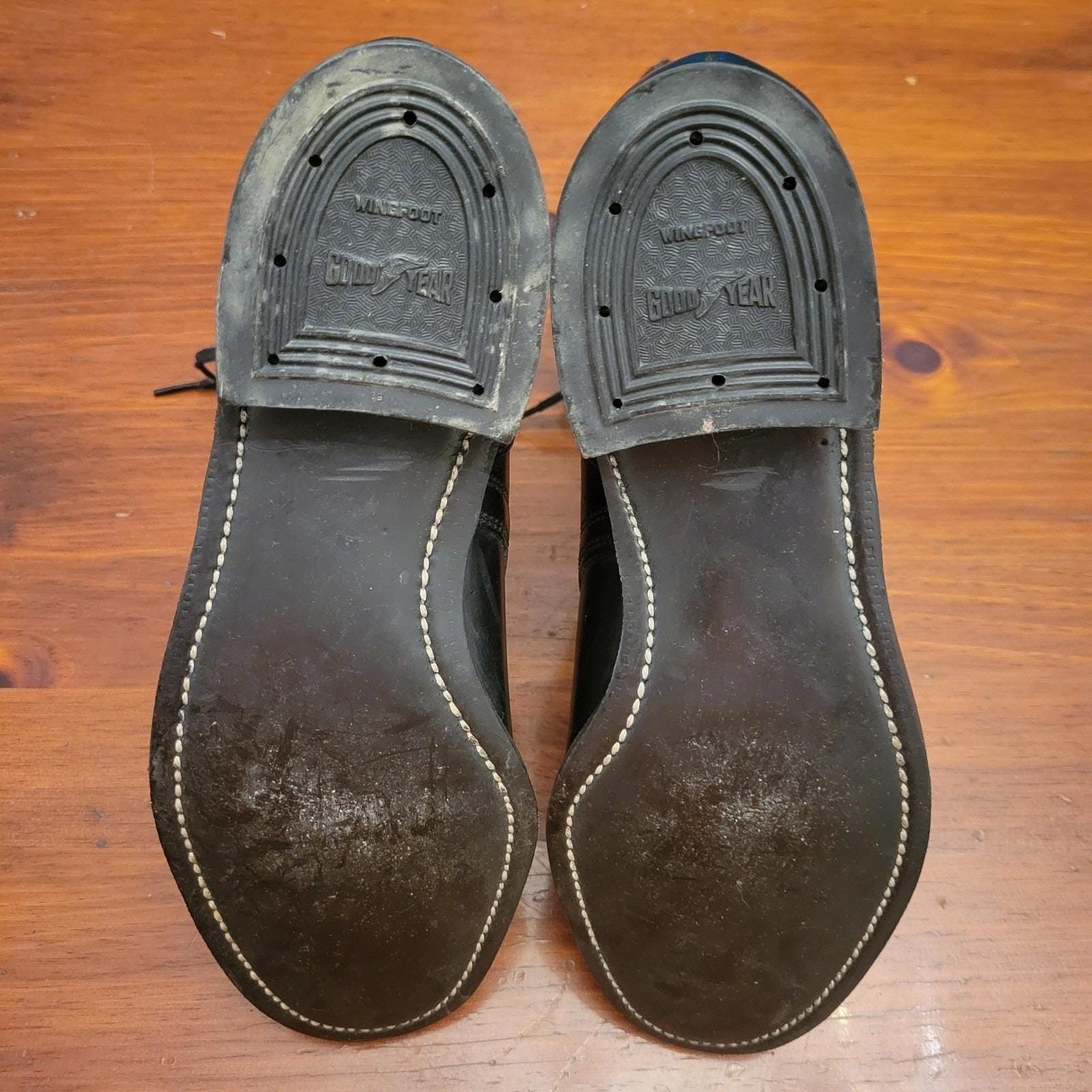 Other Vintage 1965 Military Black Leather Combat Boots 8B Tactical Size US 8 / EU 41 - 7 Thumbnail