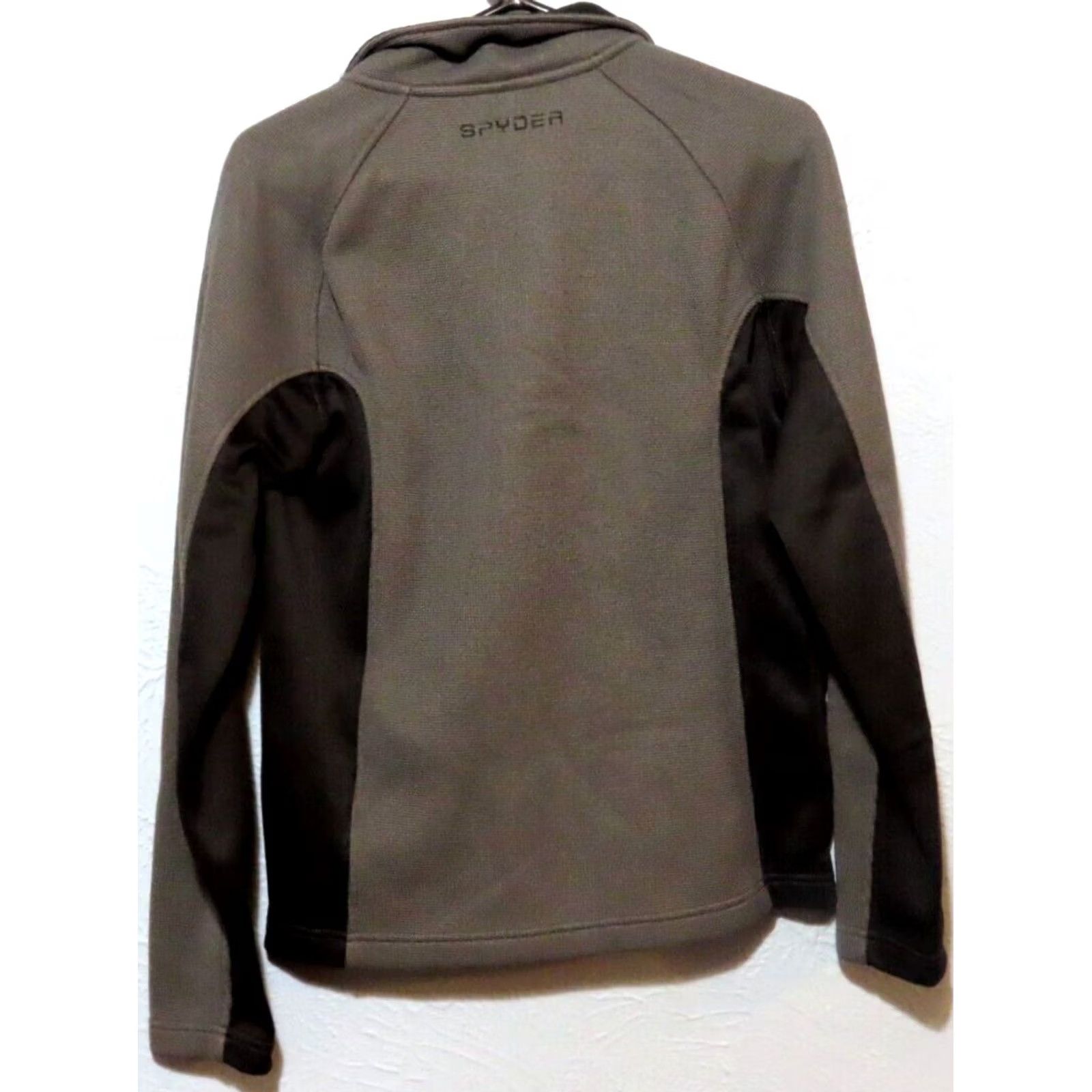 Spyder Spyder Men's S Jacket Full Zip Polar Fleece Gray Regular Size S, Activewear, Long Sleeve, Mid-Length, Zip Pockets Size US S / EU 44-46 / 1 - 6 Thumbnail