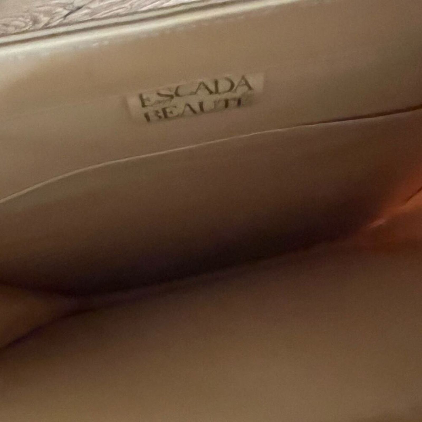 Escada Escada Beaute Handbag Gold Yellow Patent Leather Size ONE SIZE - 2 Thumbnail