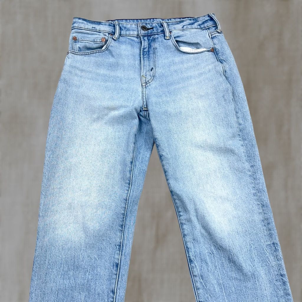 American Eagle Outfitters American Eagle Outfitters Jeans Men 30x32 Athletic Straight Leg Light Wash Blue 5-Pocket Denim Stretch N/A Size US 30 / EU 46 - 1 Thumbnail