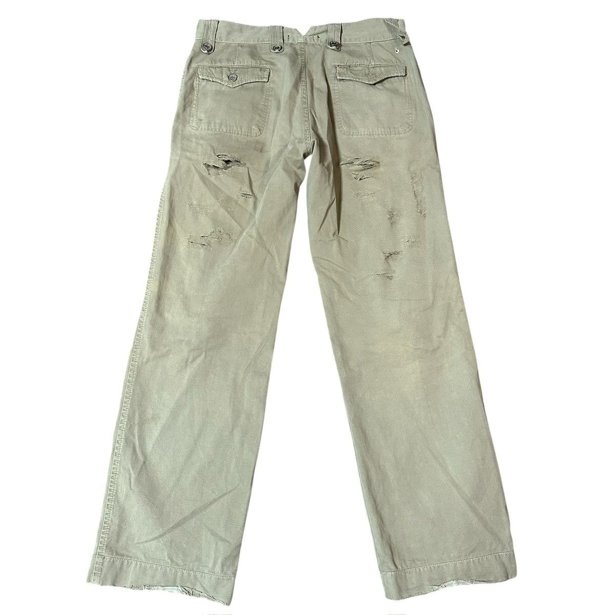 Dolce & Gabbana Dolce & Gabbana Distressed Trousers Size US 32 / EU 48 - 2 Thumbnail