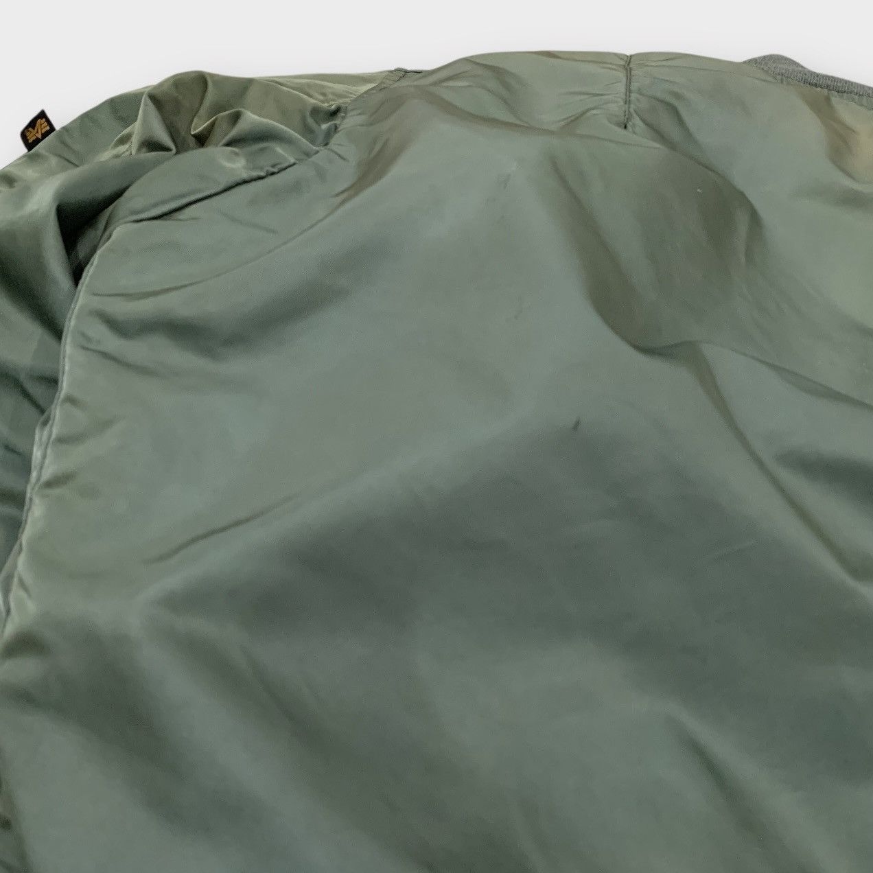 Alpha Industries Vintage USAF MA 1 Reversible Flight Bomber Jacket Size US M / EU 48-50 / 2 - 9 Thumbnail