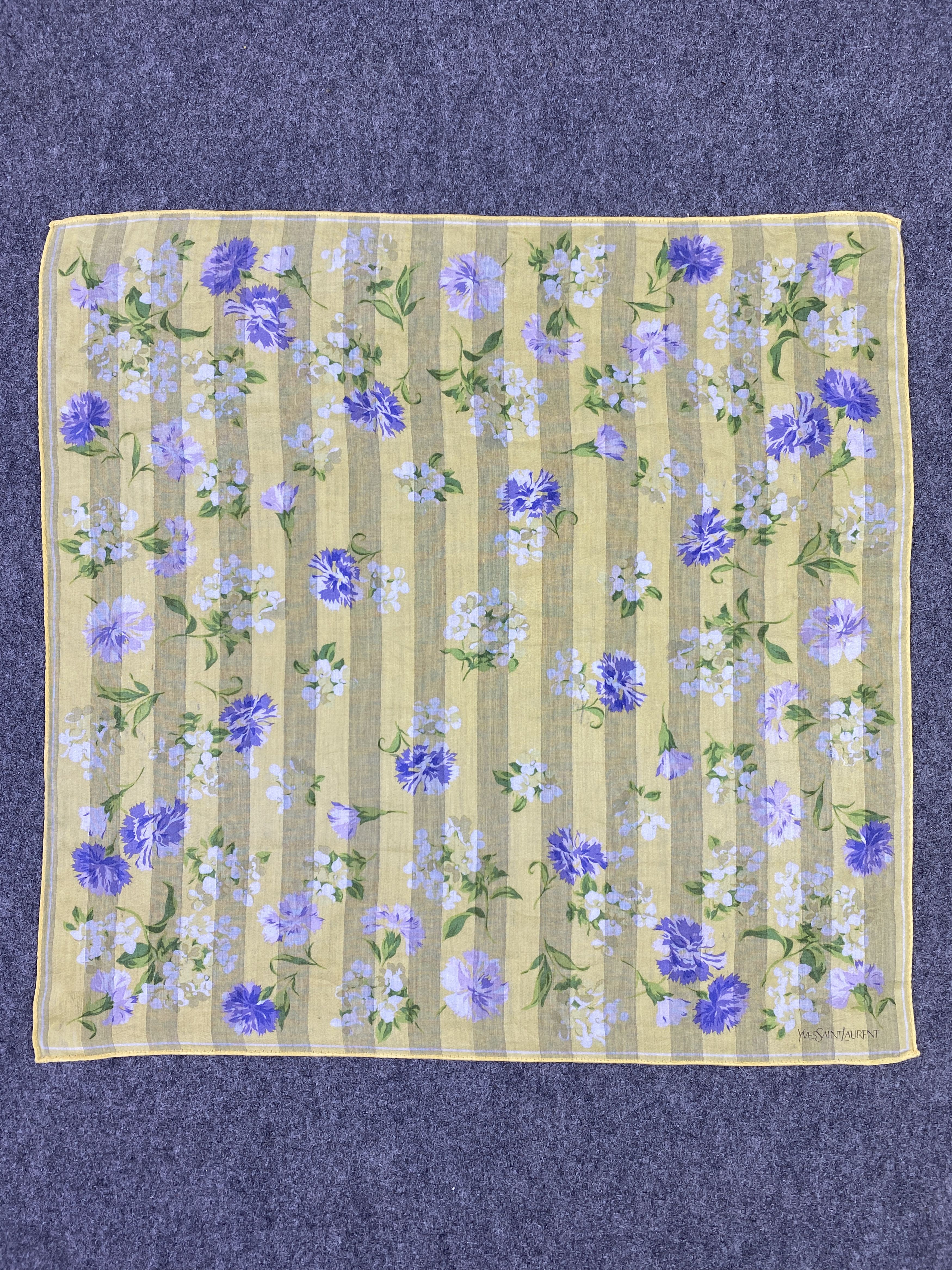 Yves Saint Laurent Vintage Yves Saint Laurent Handkerchief KT0072 Size ONE SIZE - 4 Thumbnail