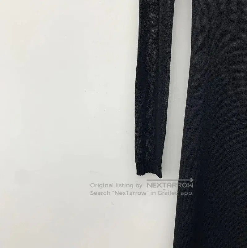 Max Mara MaxMara Elegant Black Long Sleeve Dress . Size XS / US 0-2 / IT 36-38 - 3 Thumbnail