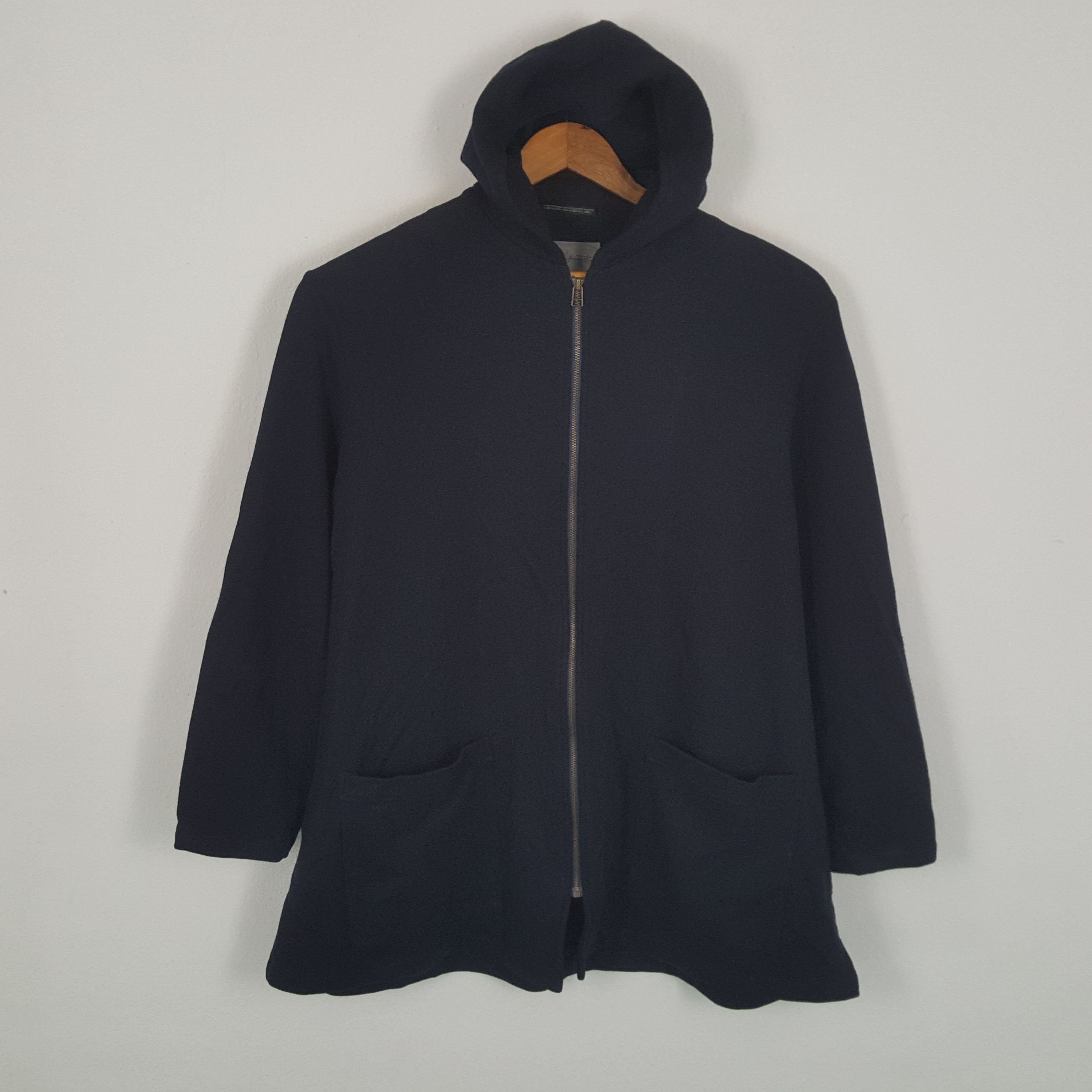 Japanese Brand × Vintage × Yohji Yamamoto Vintage YOHJI YAMAMOTO Japanese Designer Brand Hoodies Size US L / EU 52-54 / 3 - 1 Thumbnail