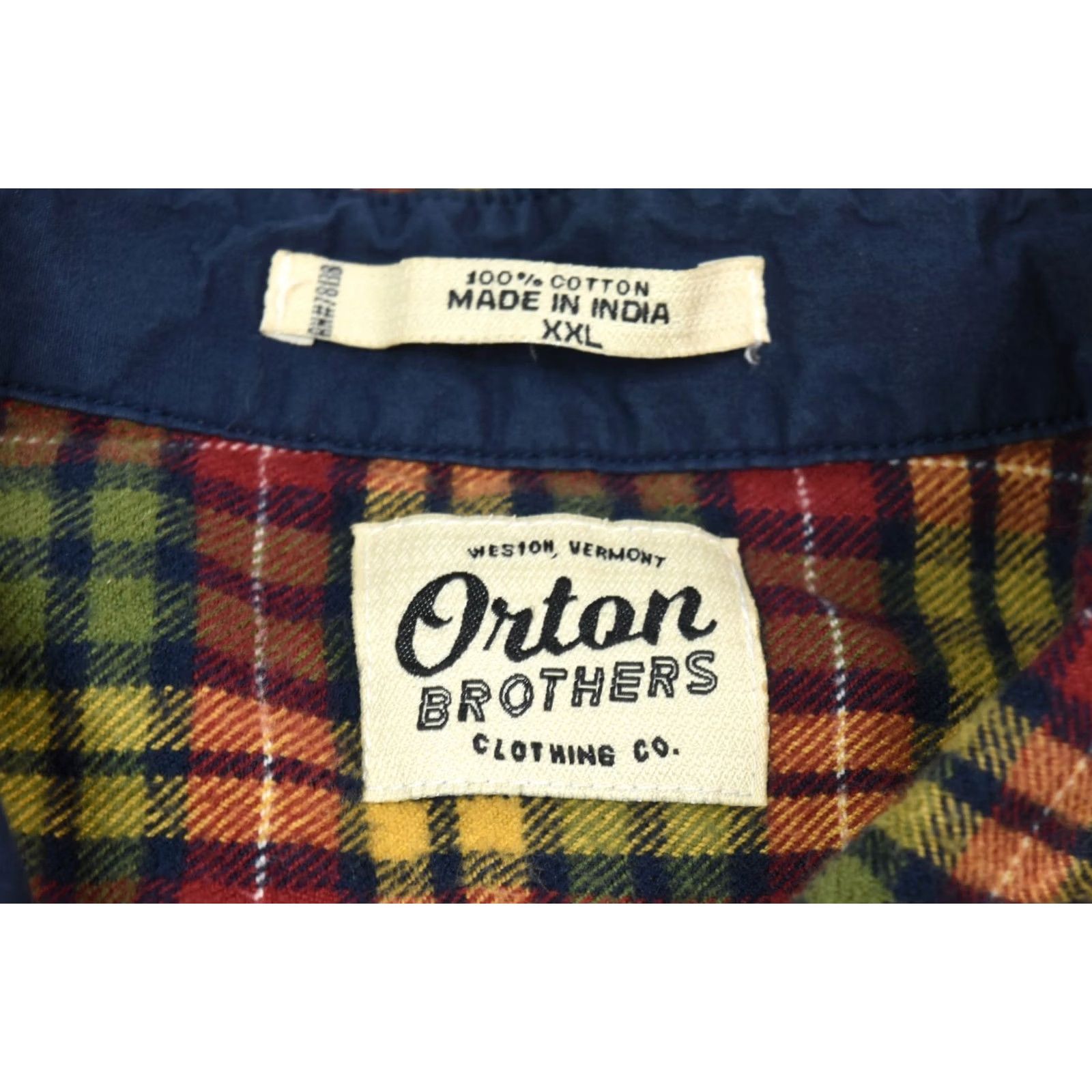 Vintage Orton Brothers Shirt Mens 2XL Red Green Plaid Flannel Long Sleeve Button-Up Size US XXL / EU 58 / 5 - 6 Thumbnail