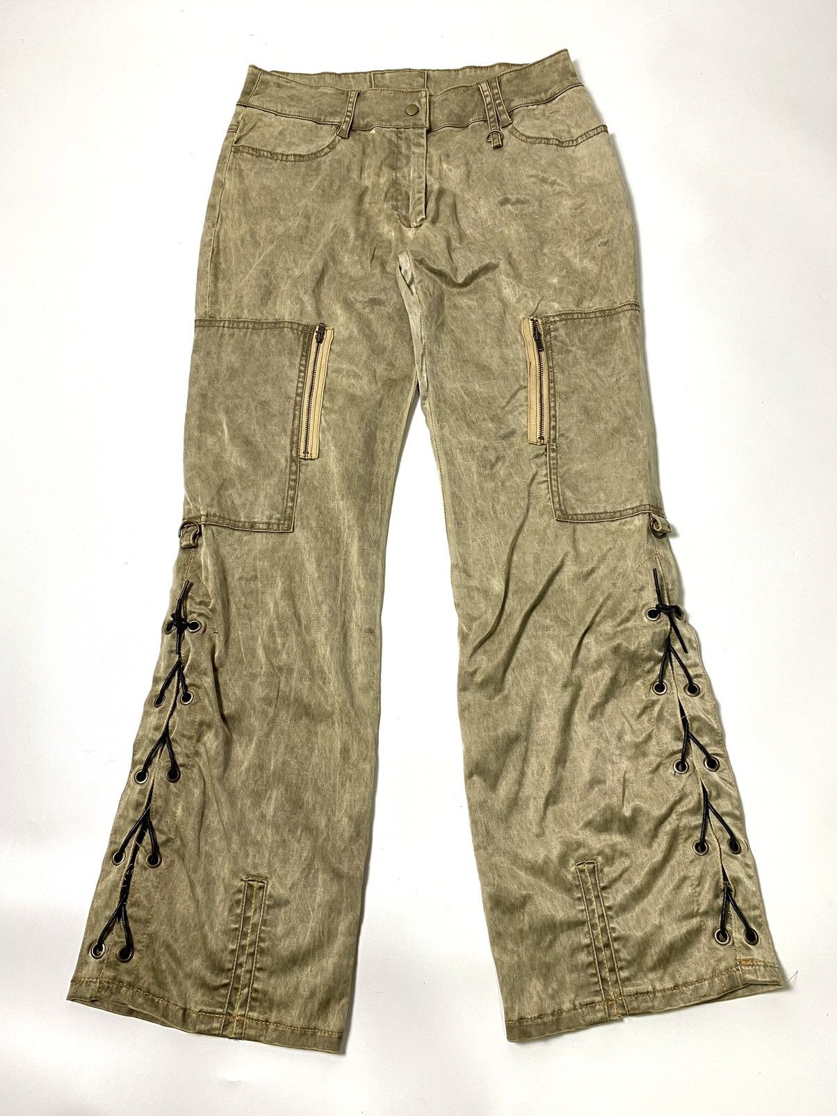 Lace up pant cynthia co japanese brand