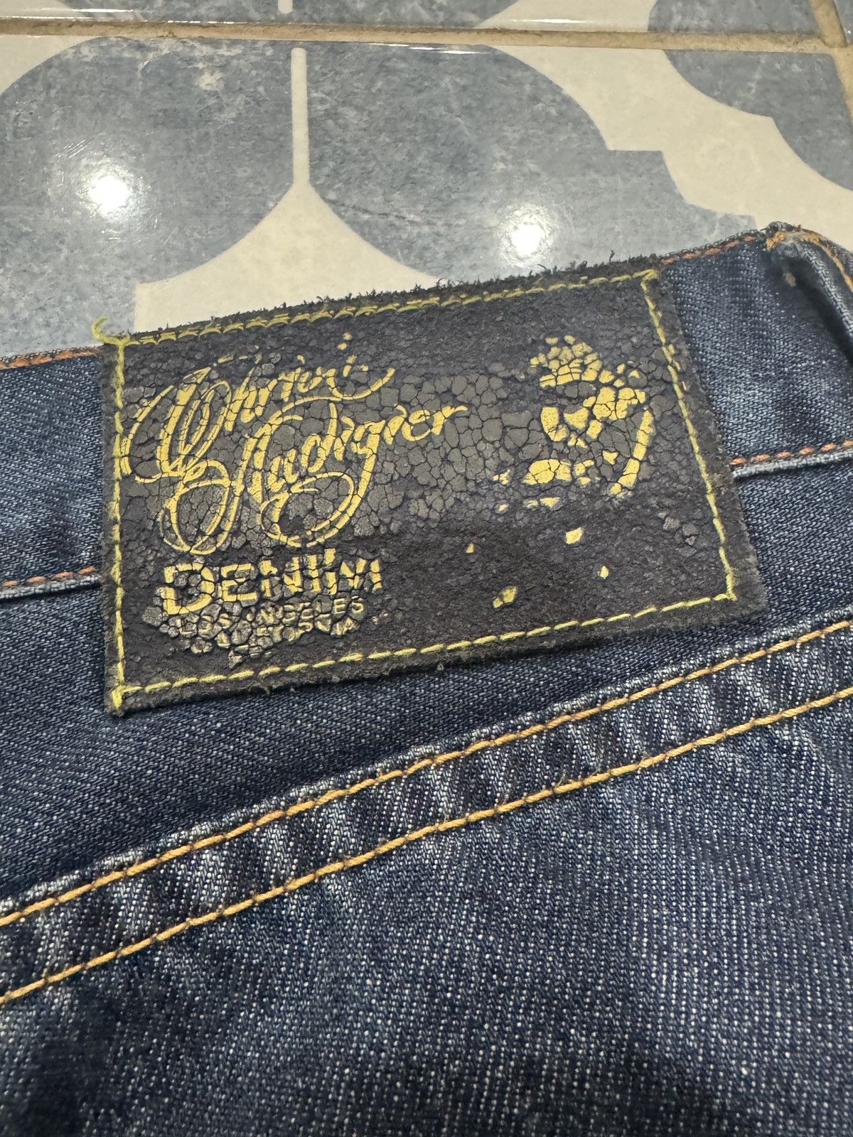 Christian Audigier *VERY RARE* LIMITED EDITION CHRISTIAN AUDIGIER SHORTS Size US 34 / EU 50 - 7 Thumbnail