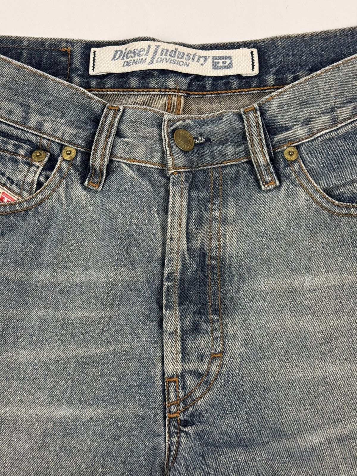 Diesel Y2K Vintage Diesel Regulated Washed Denim Jeans Size US 31 - 8 Thumbnail