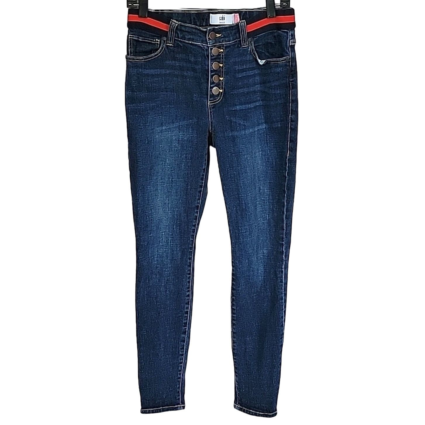 Other Dark Wash High Rise Skinny Jeans Size 6 Size 28" / US 6 / IT 42 - 2 Thumbnail