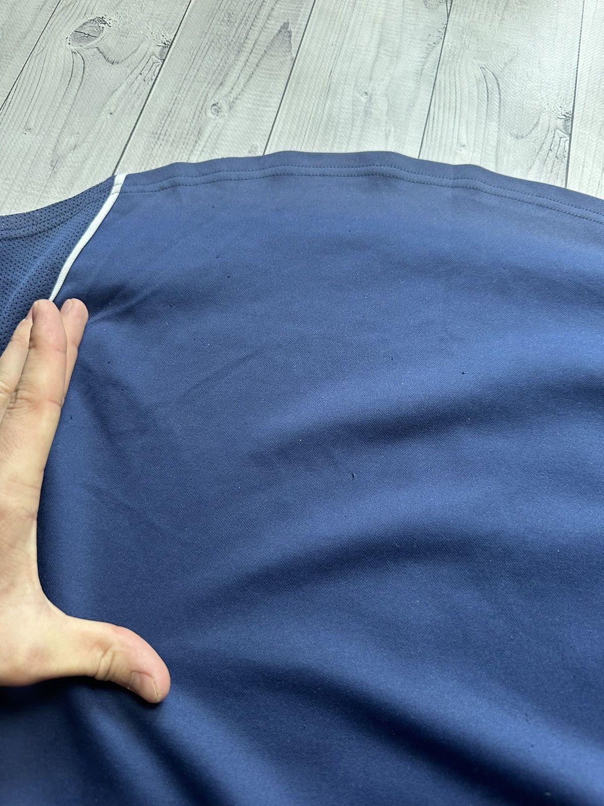 Nike × Vintage Vintage Nike long sleeve jersey navy size L Size US L / EU 52-54 / 3 - 12 Thumbnail