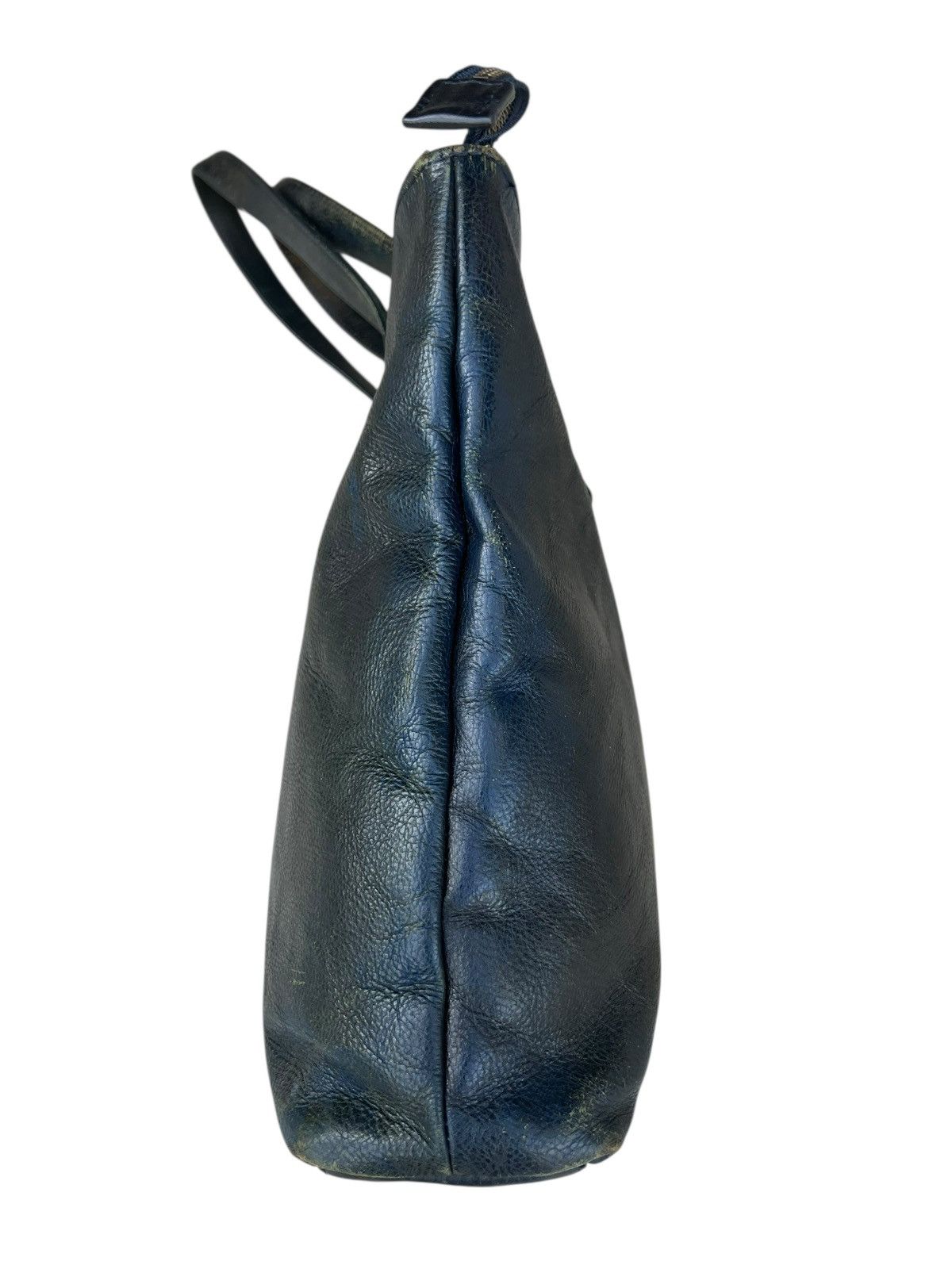 Bajra L.E.D. Bites Tokyo Distressed Faded Patina Leather Tote Bag Size ONE SIZE - 14 Thumbnail