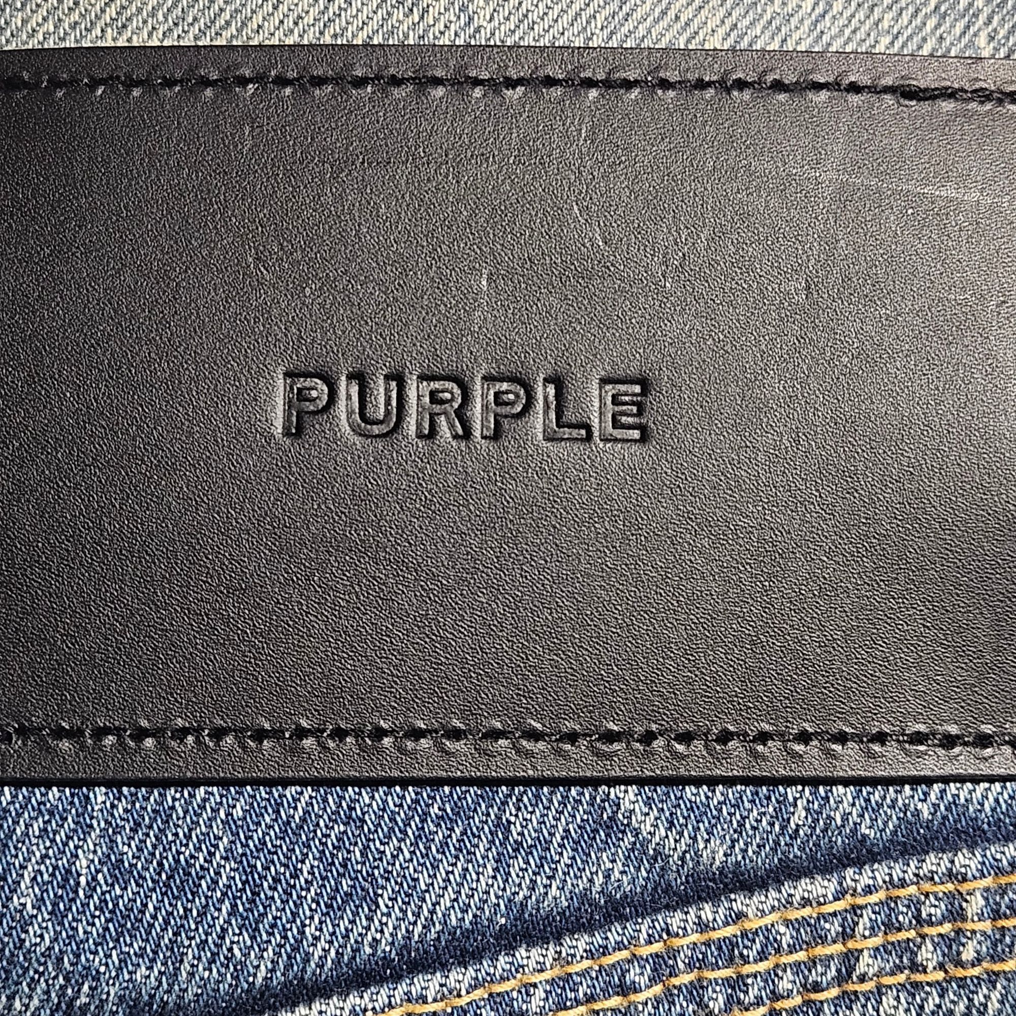 Purple Brand Purple Brand Men P001 Skinny fit Light Indigo Vintage Wash 3 Size US 32 / EU 48 - 4 Thumbnail