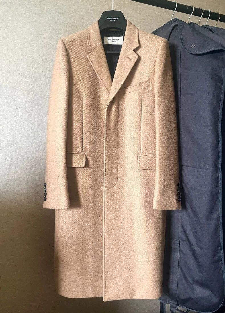 Saint Laurent Paris Saint Laurent Paris Saint Laurent Paris 16aw camel fur coa Size US S / EU 44-46 / 1 - 1 Thumbnail