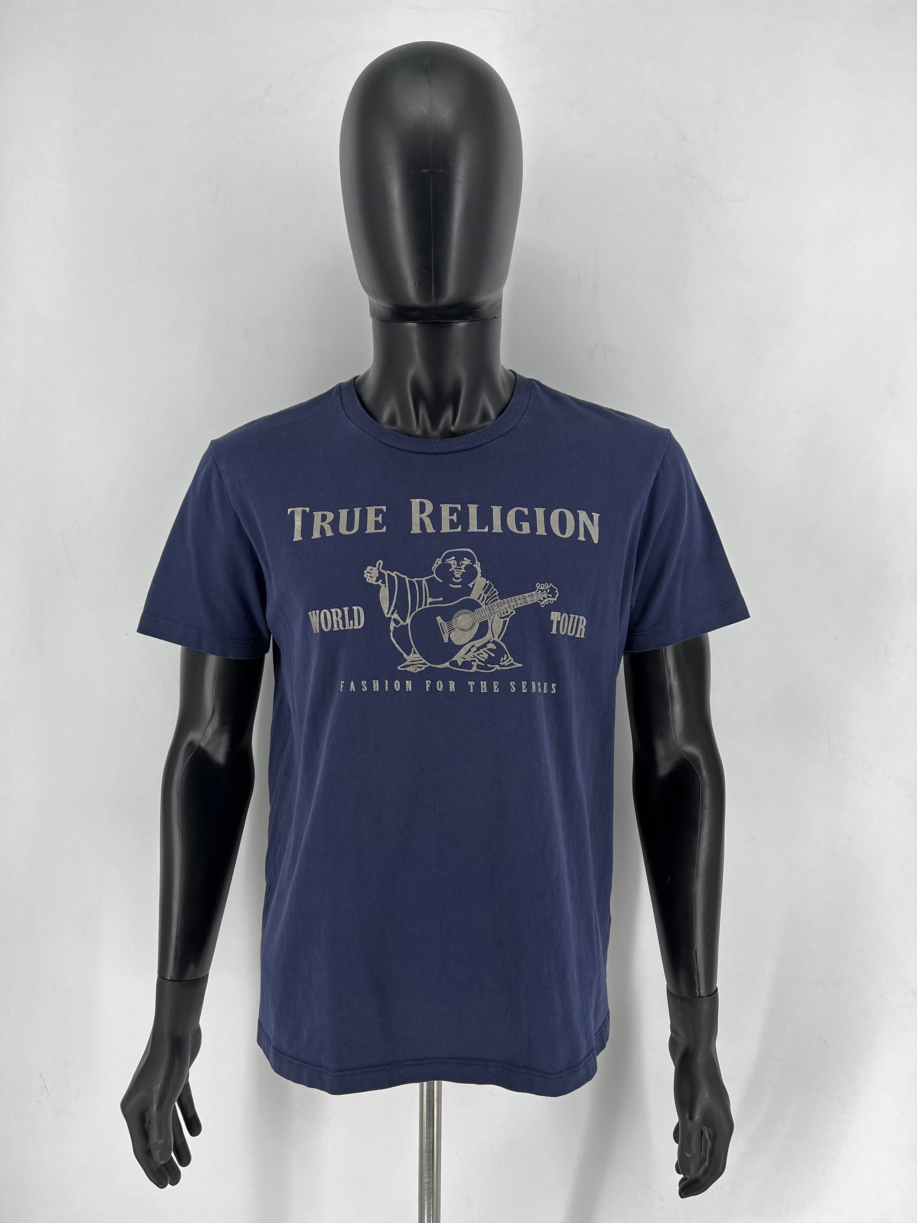 Japanese Brand True Religion Big Buddha Chief Keef Style Rap T Shirt Size US L / EU 52-54 / 3 - 2 Thumbnail