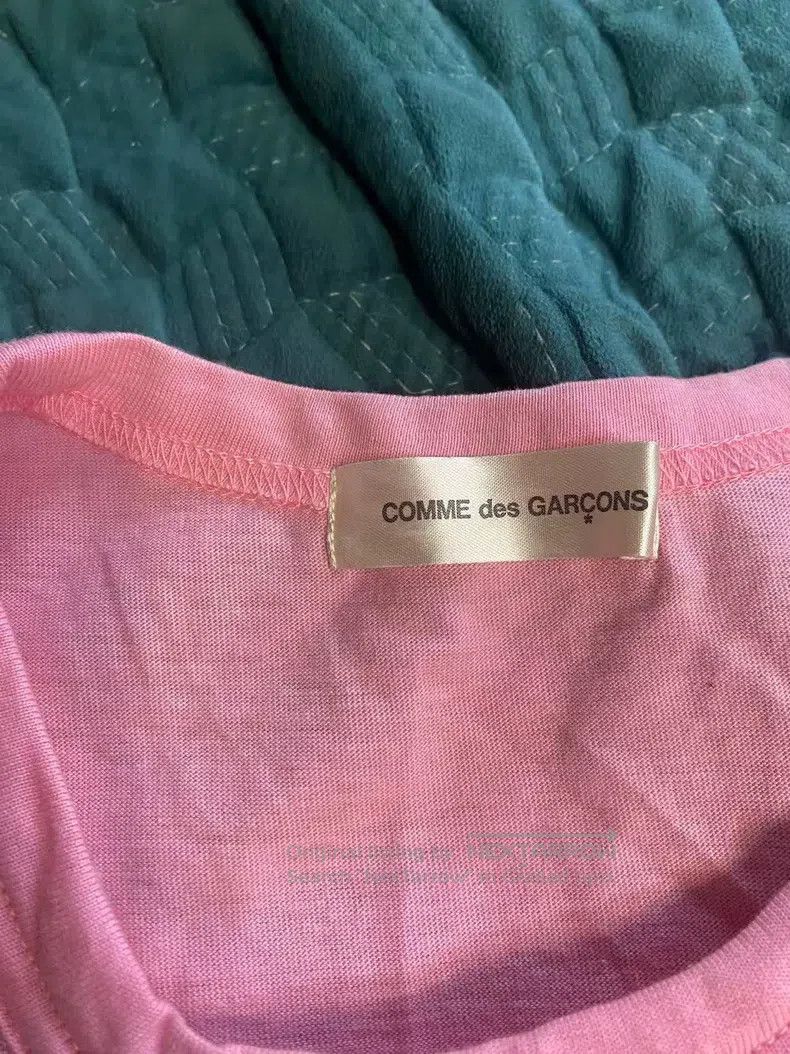 Comme des Garcons Comme Des Garcons Pink rose petal vest top with lace and f Size S / US 4 / IT 40 - 4 Thumbnail