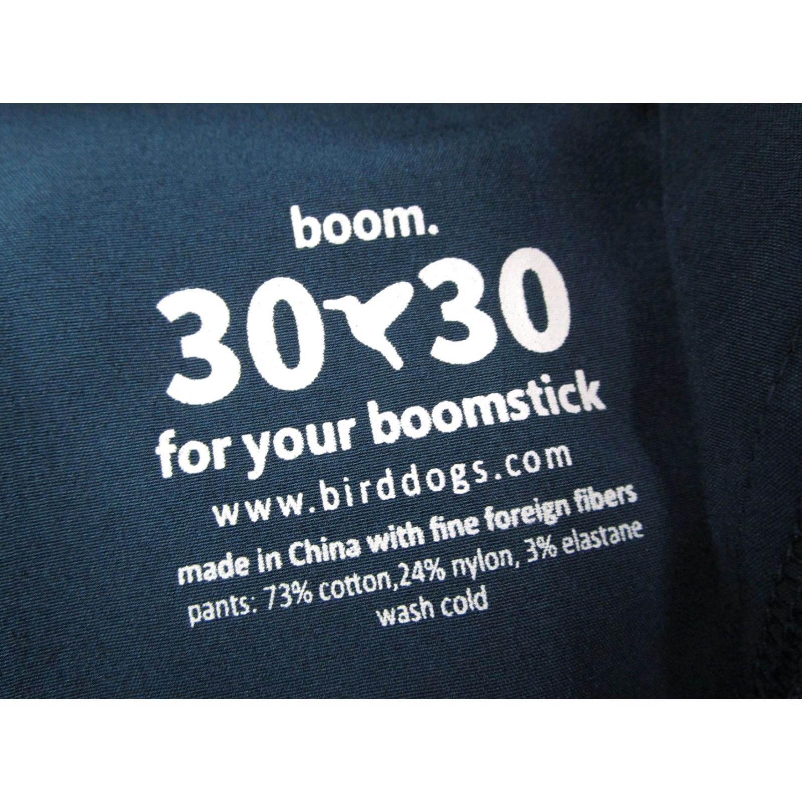 Vintage Birddogs Mens Pants 30x30 Gray Stretch Chino Casual Golf Performance Travel 5-Pocket Slim Front Zip Size US 30 / EU 46 - 3 Thumbnail
