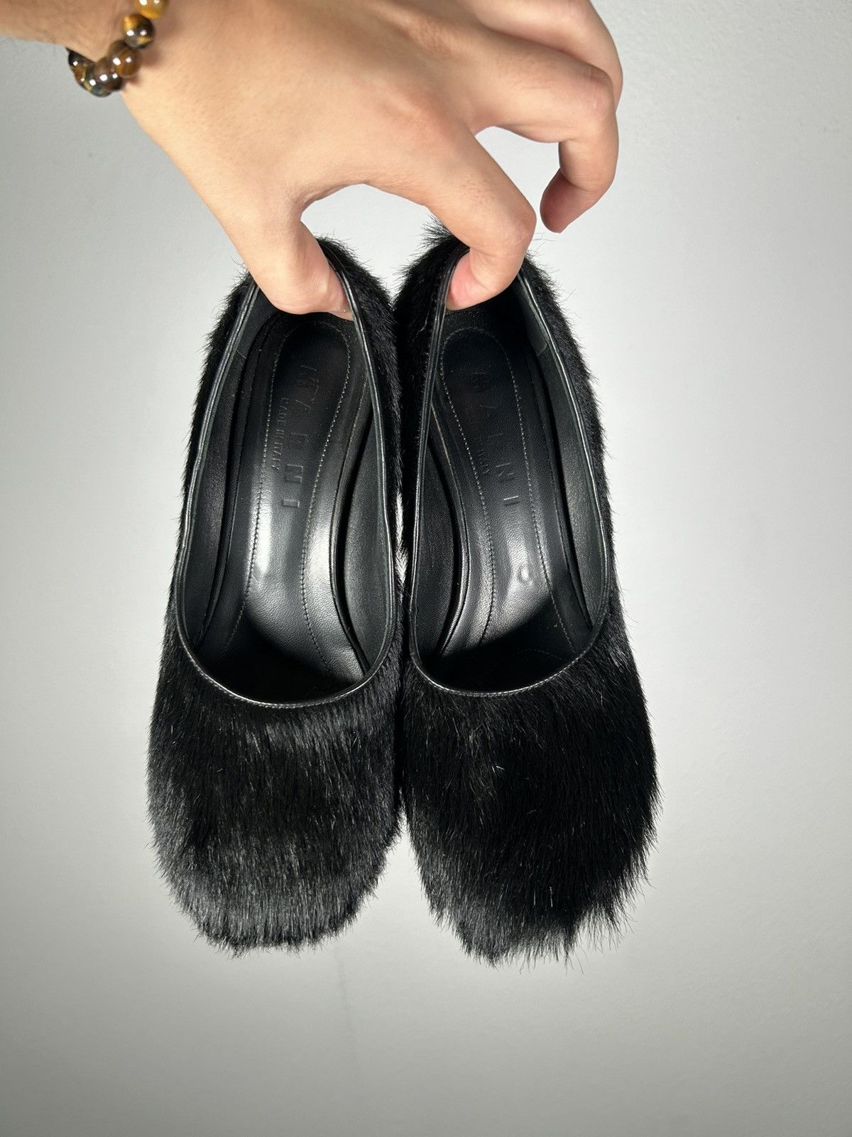 Marni Pony hair metal heel pumps Size US 7.5 / IT 37.5 - 5 Thumbnail