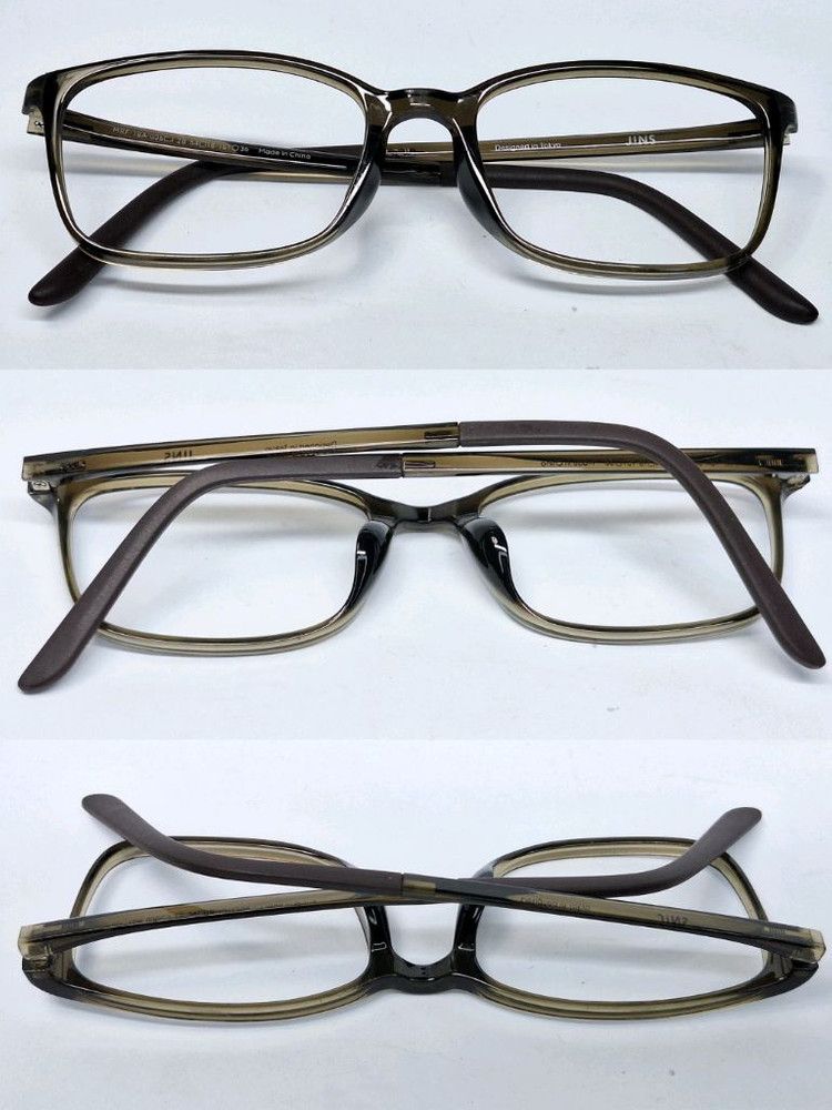 JINS JINS Airframe MRF-18A-036 Khaki Glasses Frame Ultralight 9g Size ONE SIZE - 2 Thumbnail
