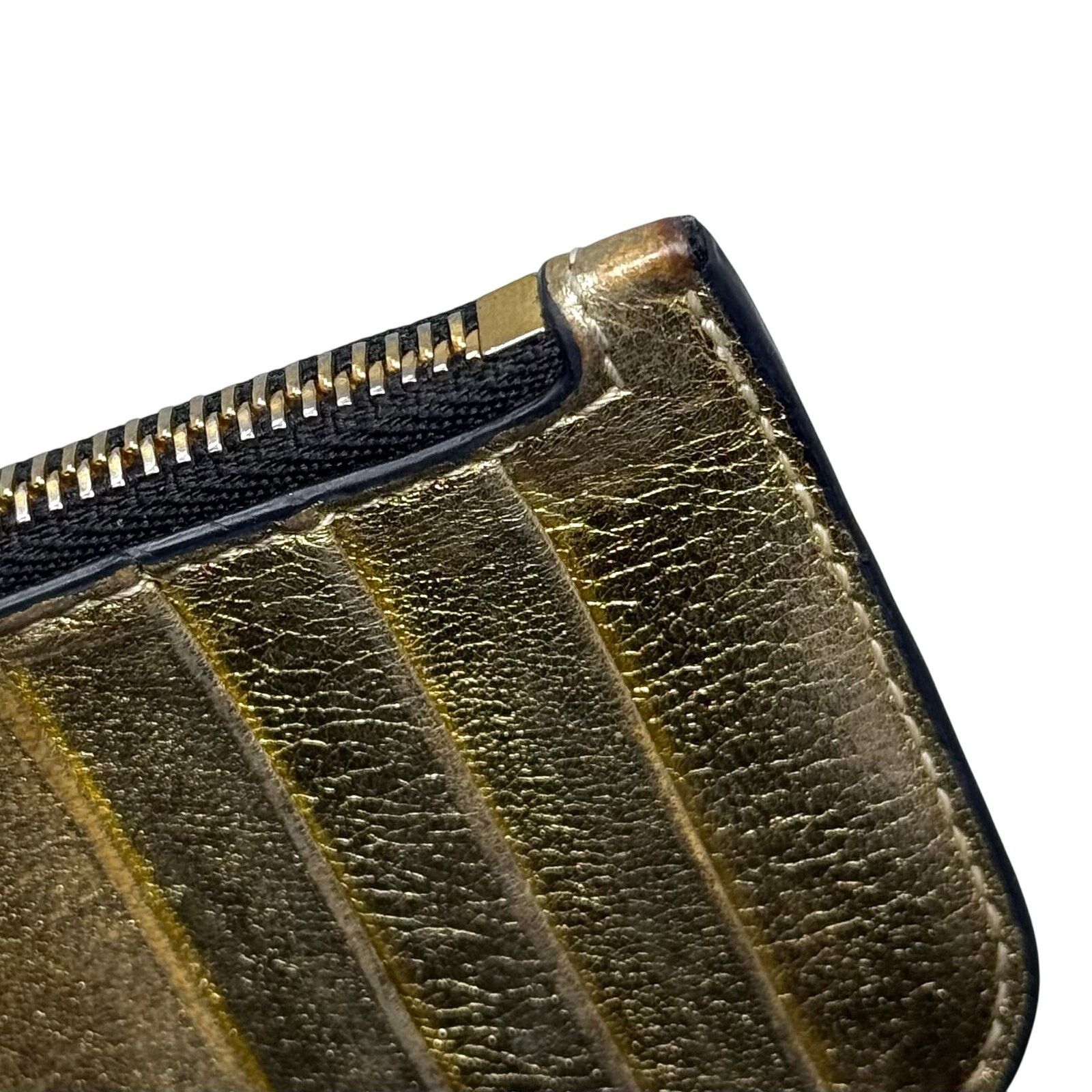 Versace Versace Metallic Zipper Wallet Size ONE SIZE - 11 Thumbnail