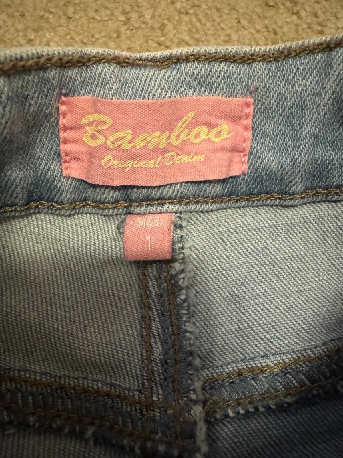 United Bamboo Light Denim Skinny Jeans Women’s Size 1 Size 25" / US 0 / IT 36 - 3 Thumbnail