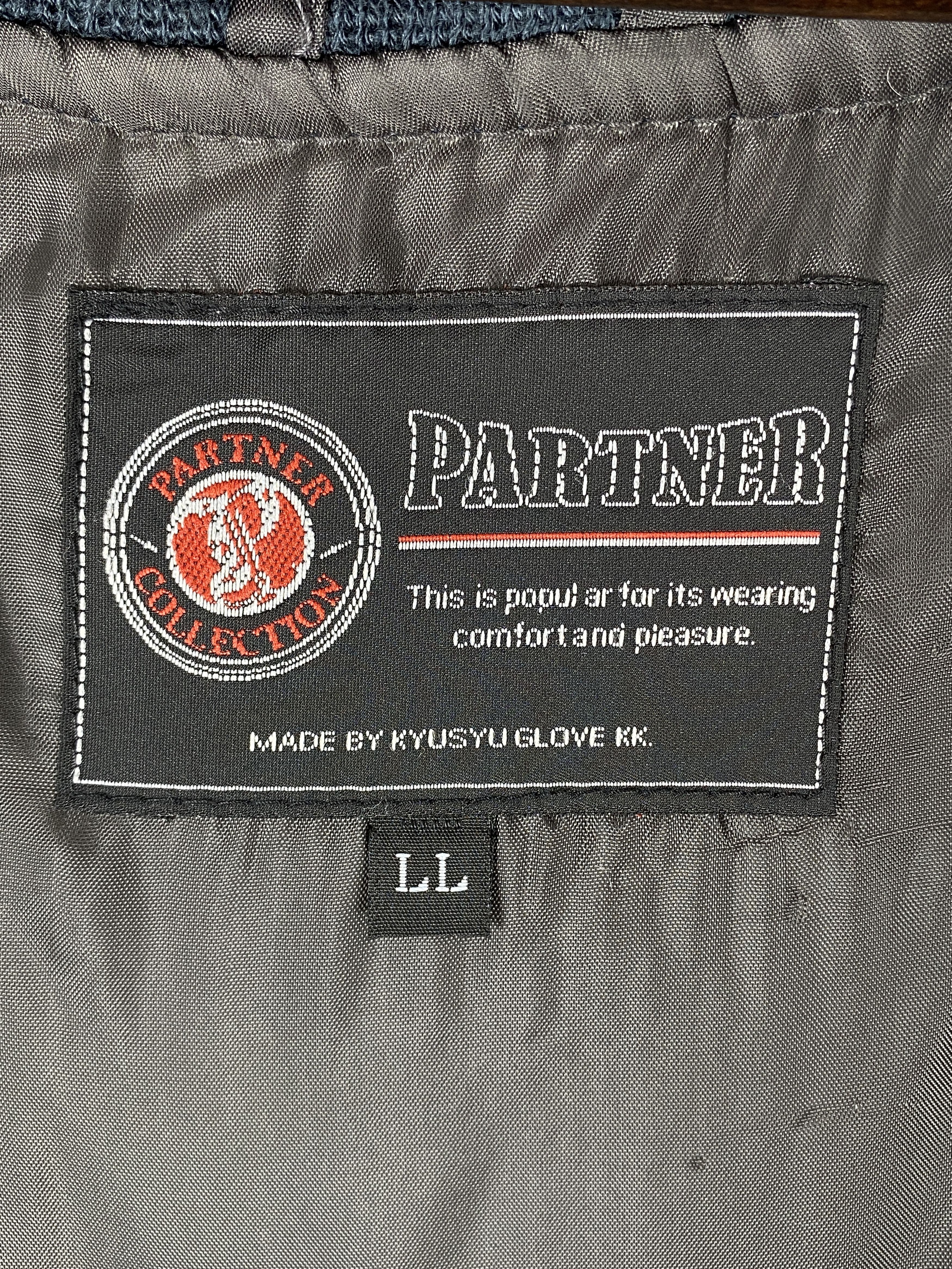 Japanese Brand Vintage Partner Bombers Jacket J1918 Size US L / EU 52-54 / 3 - 11 Thumbnail