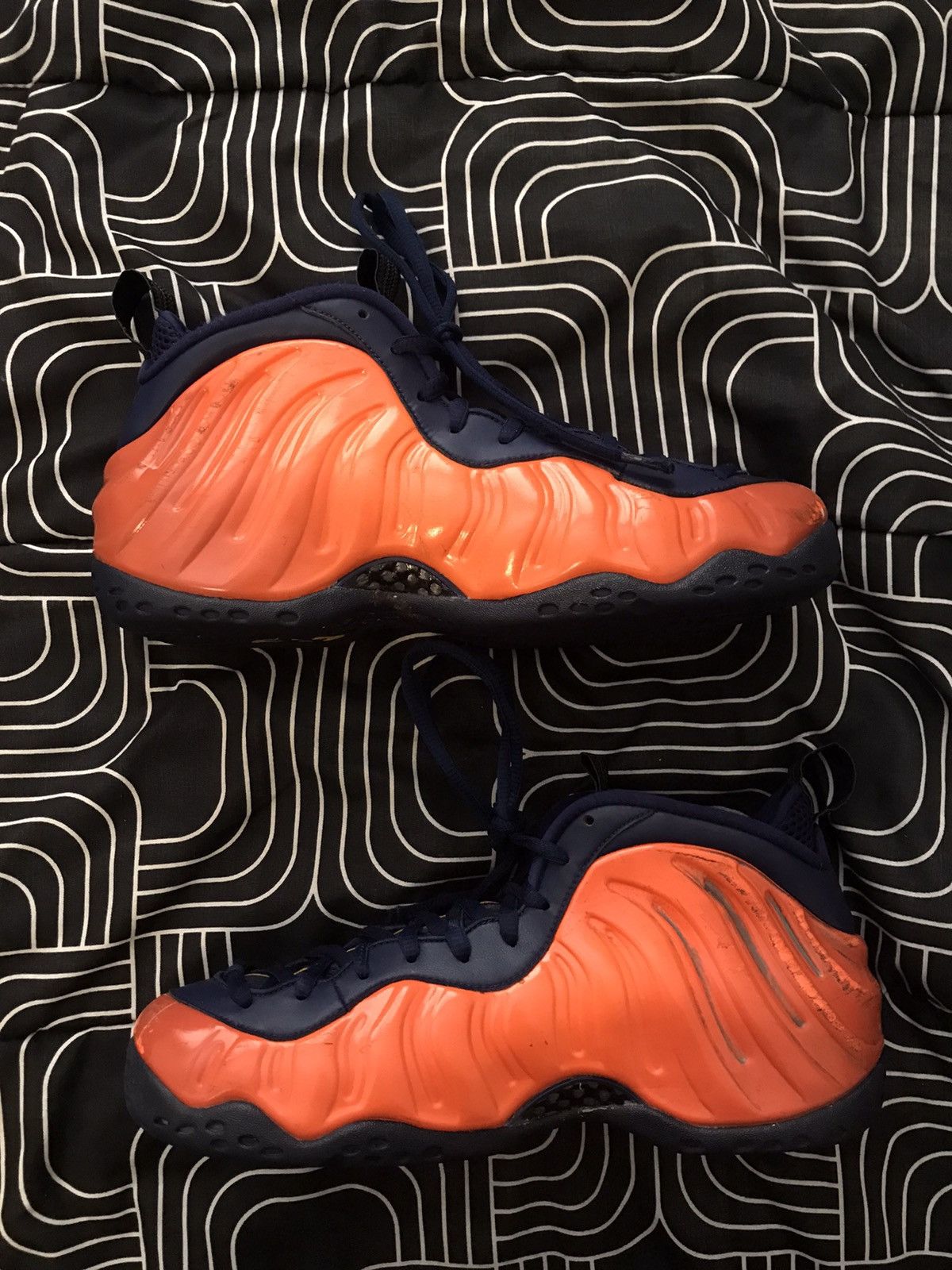 Nike Nike foamposite one blue void rugged orange Size 9.5 Size US 9.5 / EU 42-43 - 2 Thumbnail