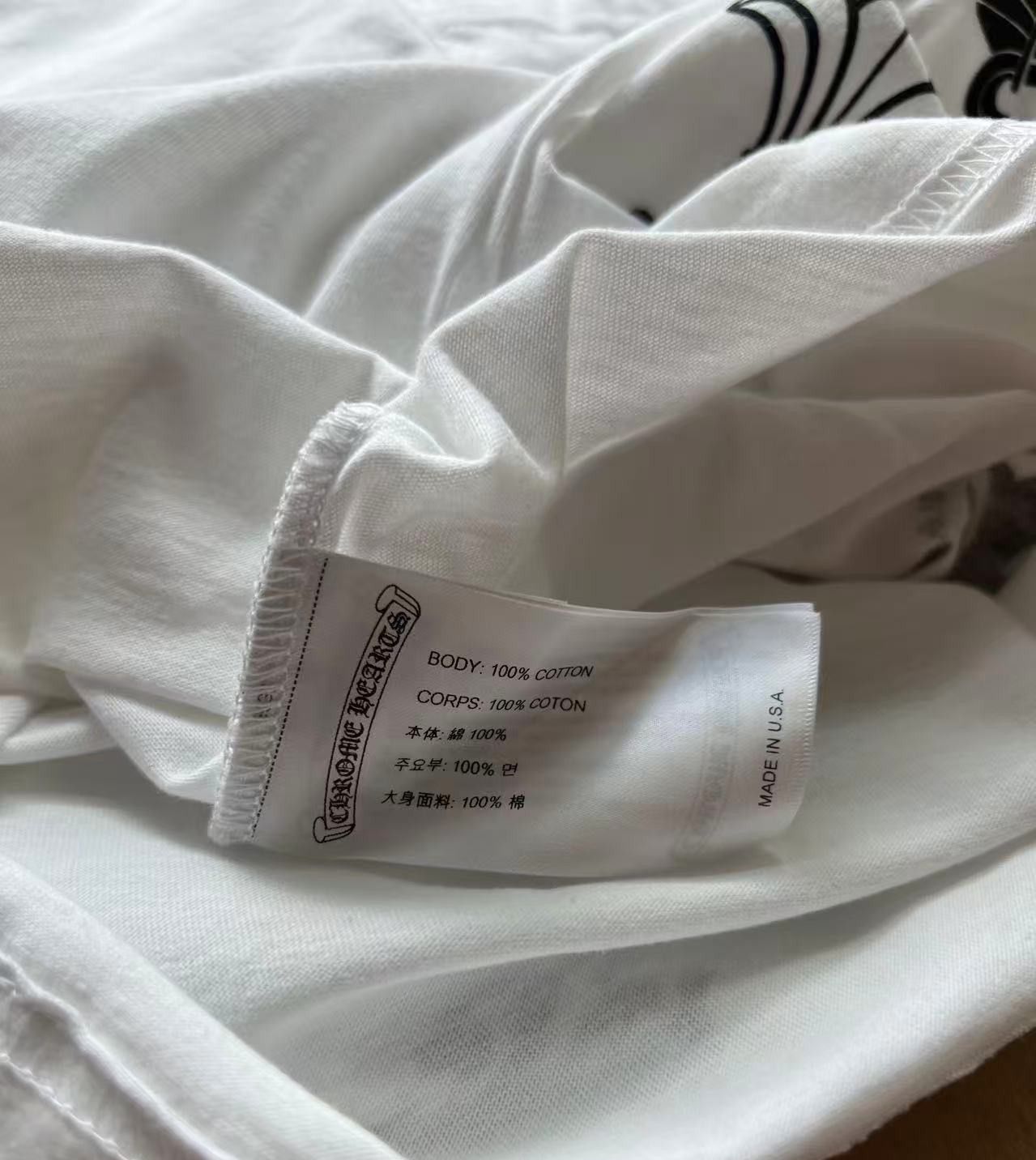 Chrome Hearts Chrome Hearts Gradient Logo T-Shirt White Size XS / US 0-2 / IT 36-38 - 3 Thumbnail
