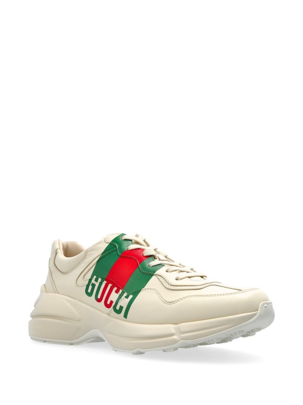 Gucci o1loc1c0625 Rhyton Sneakers in Ivory Size US 9.5 / EU 42-43 - 2 Thumbnail