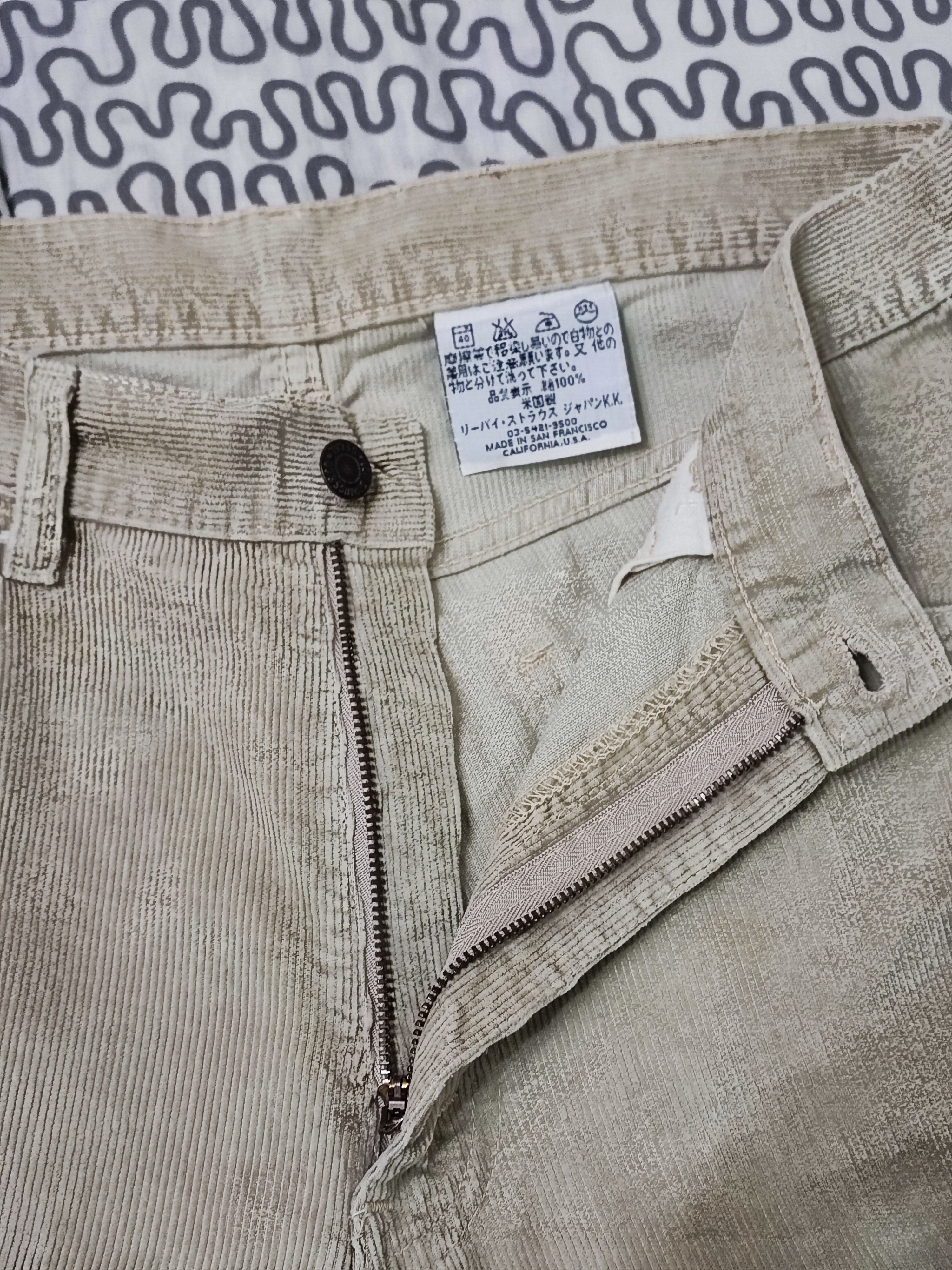Levi's Vintage Levi's Big E Corduroy Made in usa Size US 30 / EU 46 - 9 Thumbnail