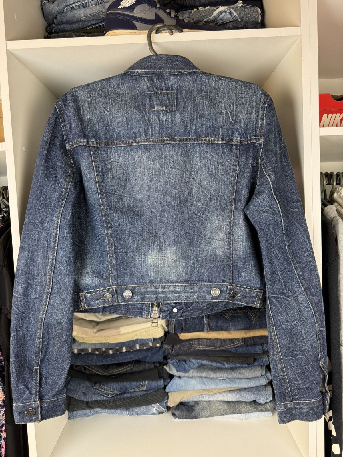 Levi's Levis Positively Superior Womens Denim Jacket Size L / US 10 / IT 46 - 17 Thumbnail