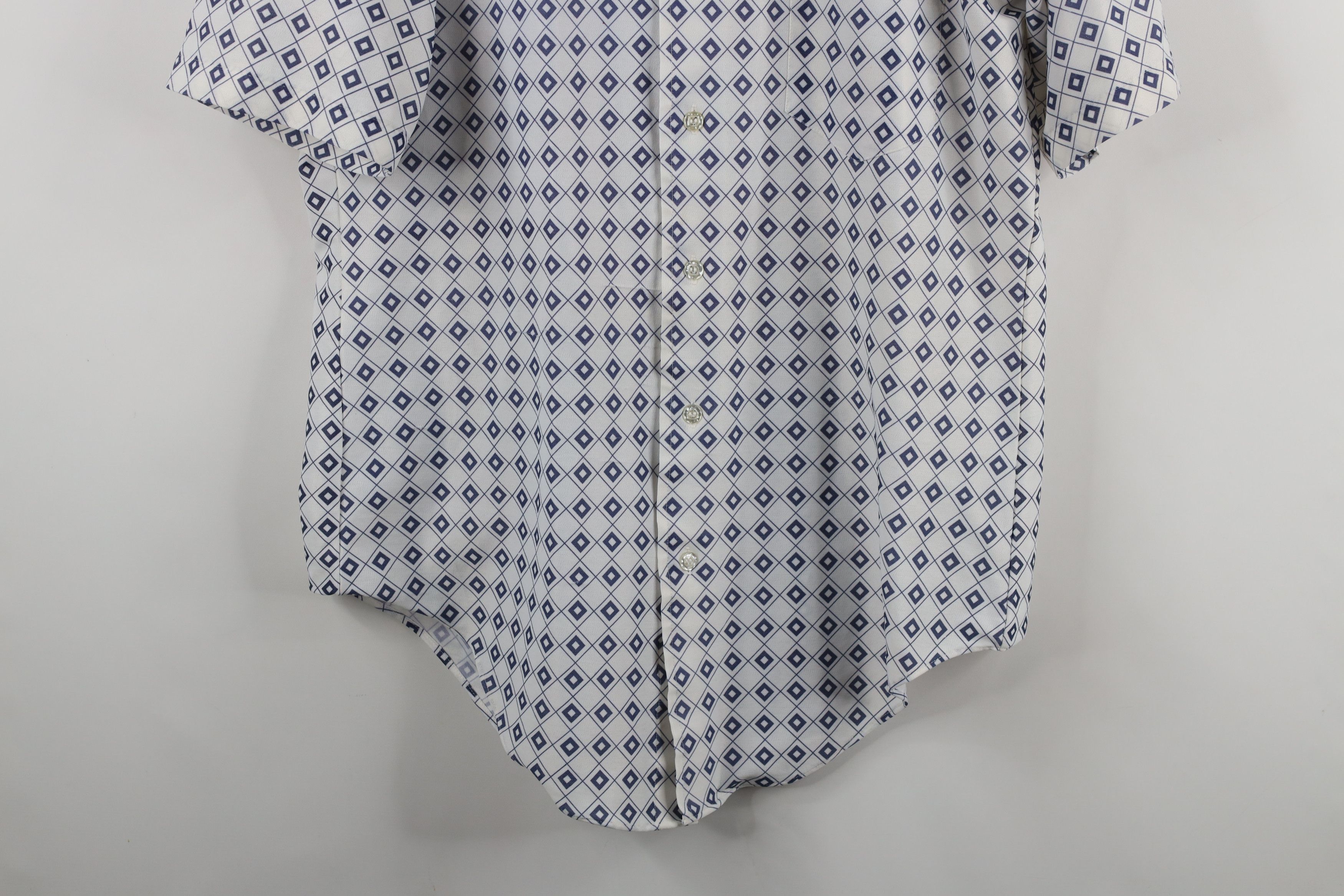 Vintage Vintage 70s Streetwear Short Sleeve Collared Button Shirt Size US M / EU 48-50 / 2 - 3 Thumbnail