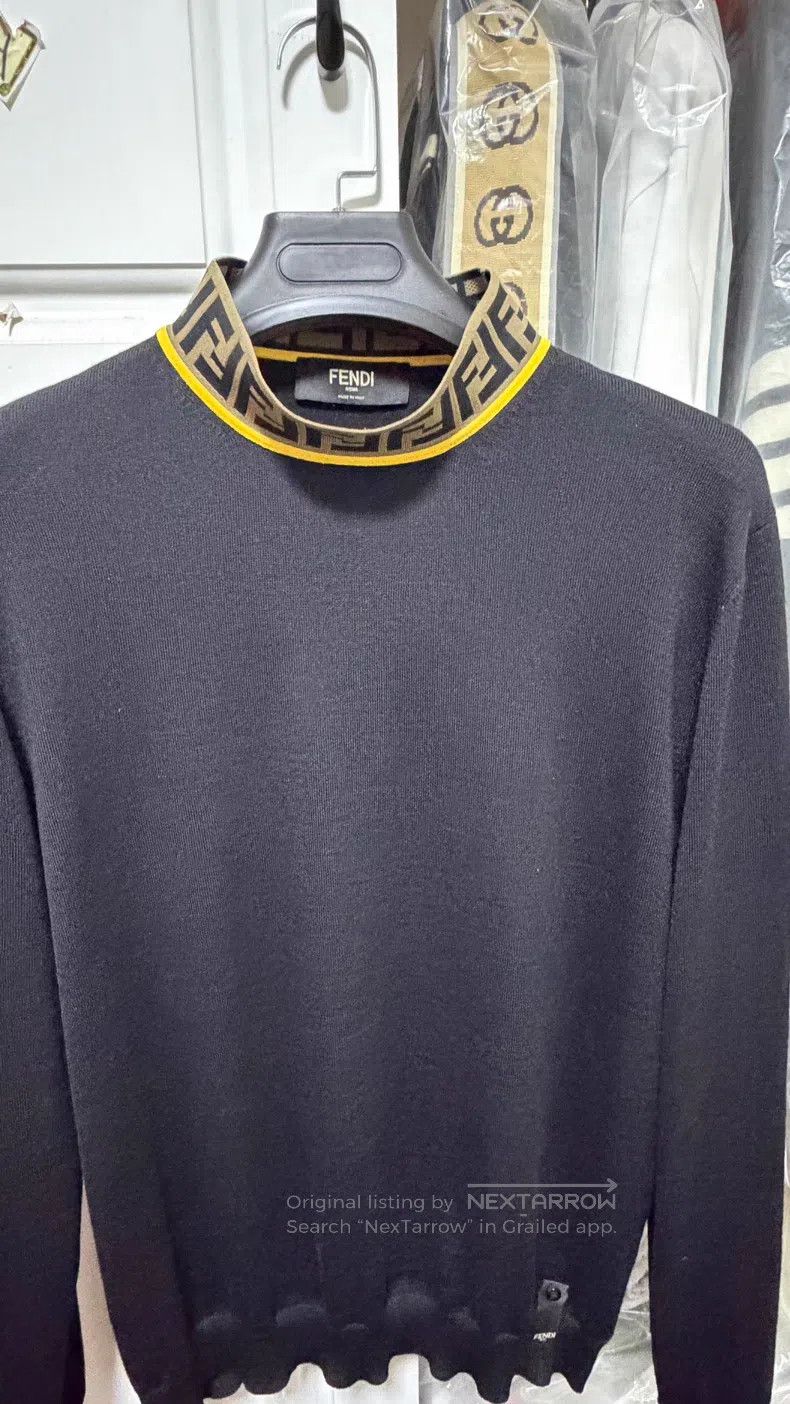 Fendi Fendi Men's Sweater Size US M / EU 48-50 / 2 - 1 Thumbnail