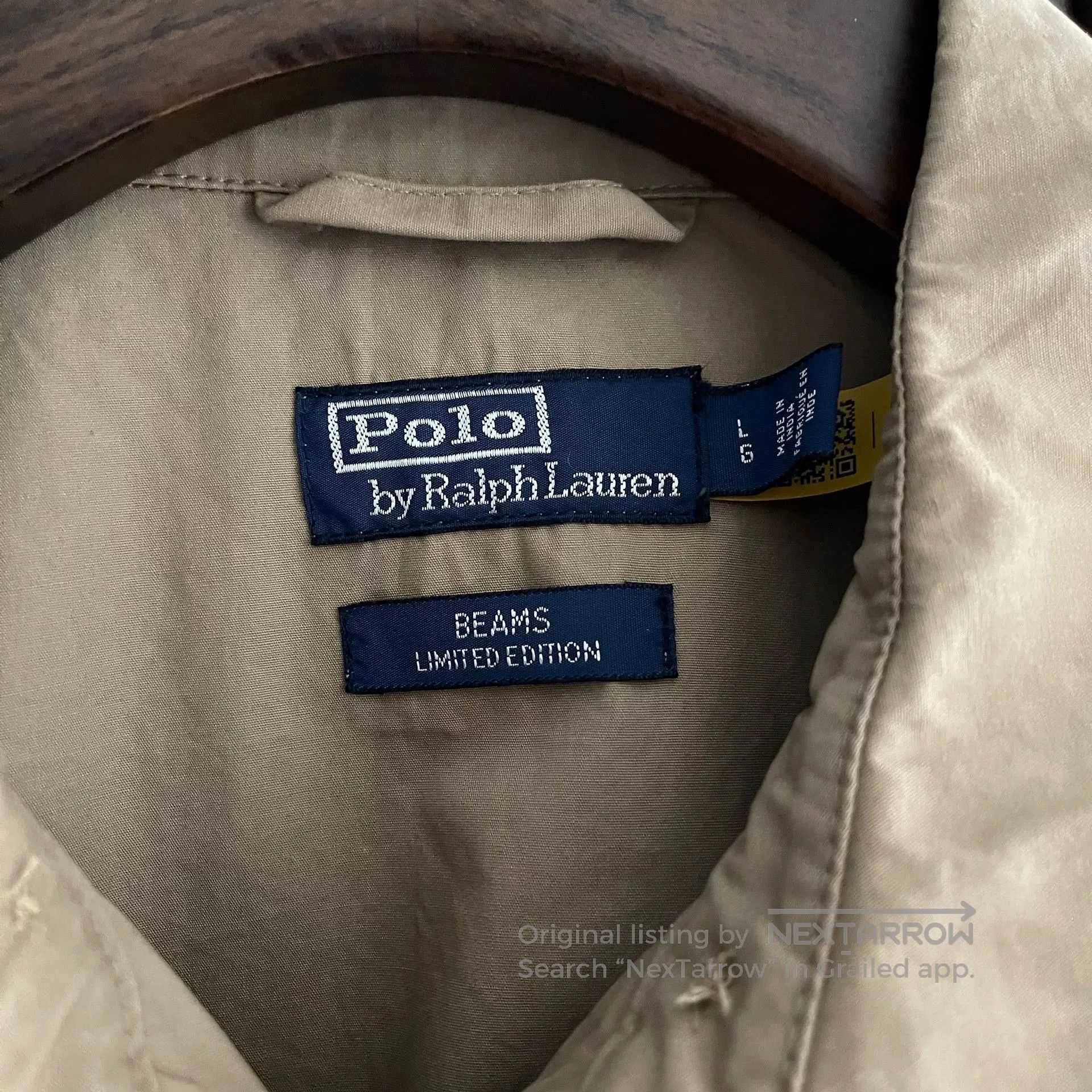 Beams Japan POLO x Beams Washed Jacket. Size US M / EU 48-50 / 2 - 5 Thumbnail