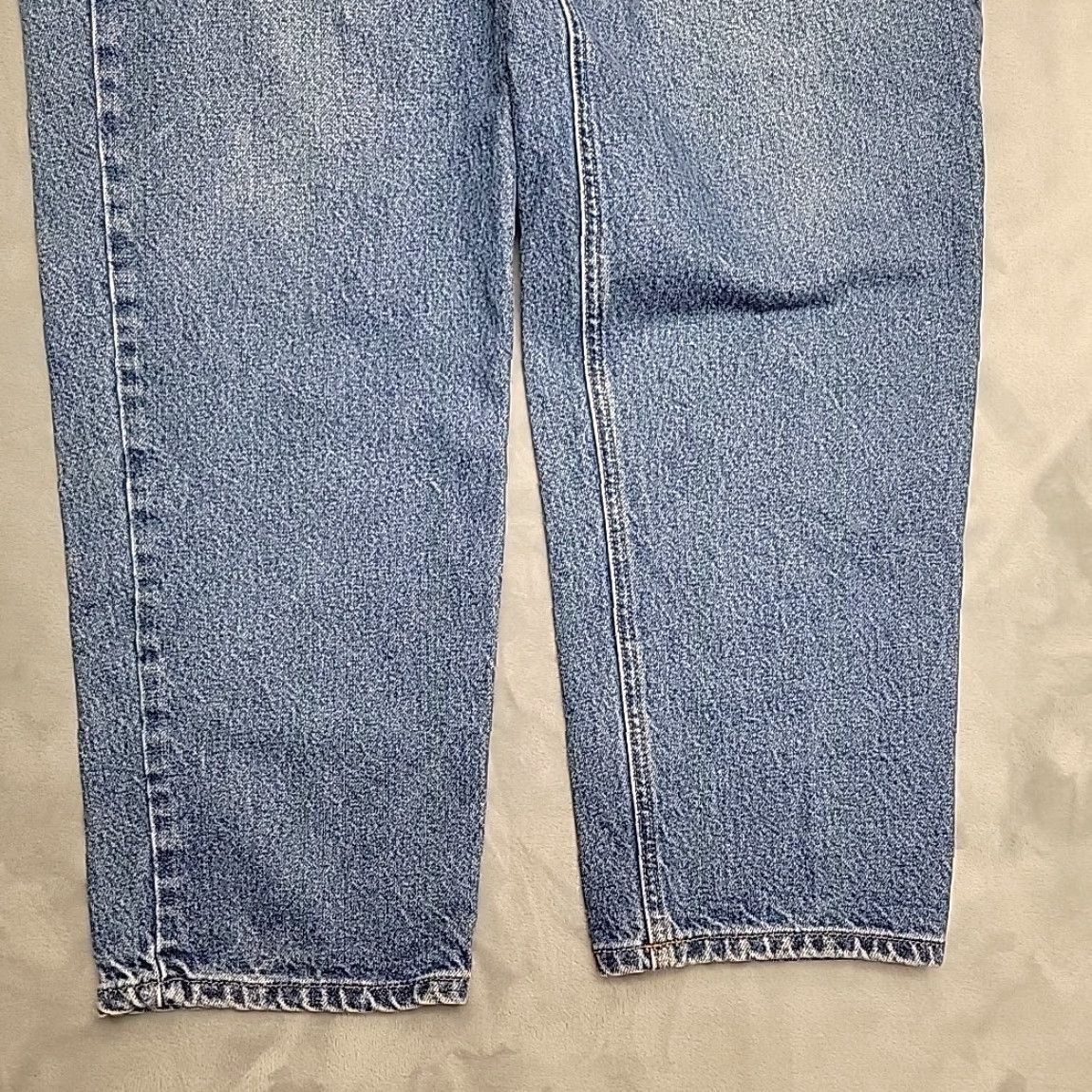 Carhartt VINTAGE Carhartt Jeans Men 38x30 Blue Denim Relaxed Fit Faded Work Casual B17 Size US 38 / EU 54 - 2 Thumbnail