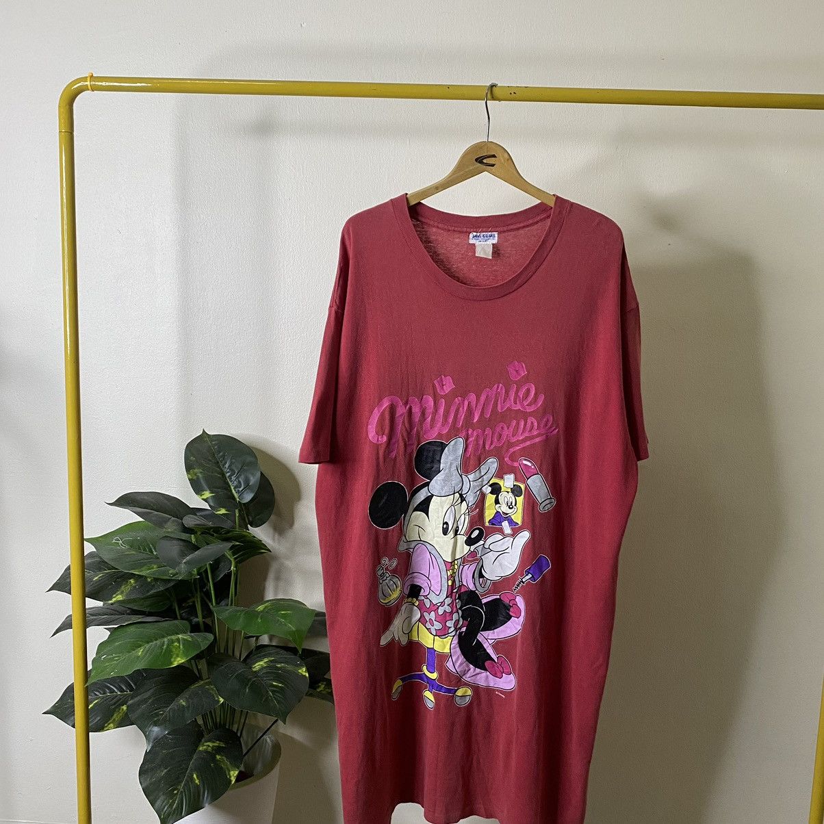Disney Vintage 1990s Disney Minnie Mouse T Shirt Size US XXL / EU 58 / 5 - 1 Thumbnail