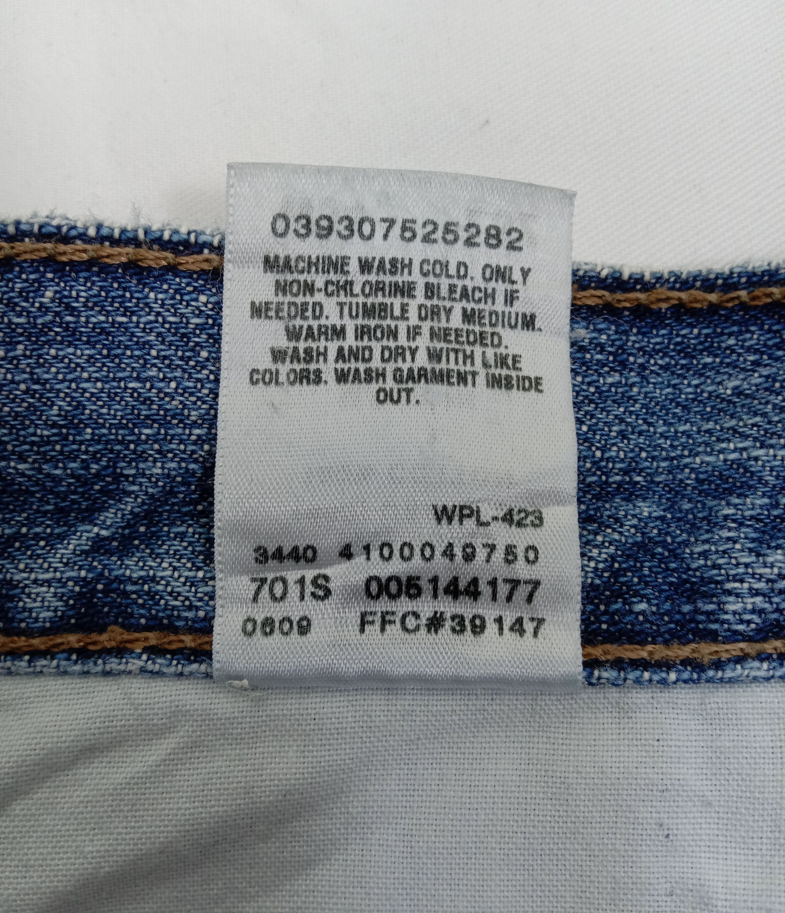 Levi's Vintage Levi's 514 Jeans Blue Wash Slim Straight Denim Size US 34 / EU 50 - 13 Thumbnail