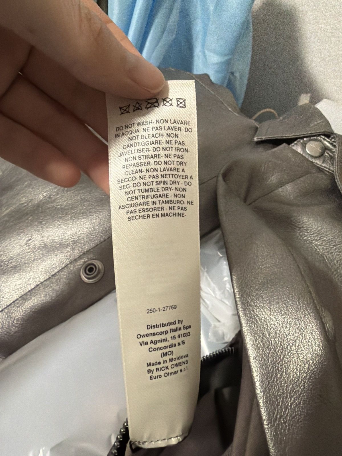 Rick Owens Rick Owens 2025 'Hollywood' Tour Alice Bomber Jacket - US 40 Size US M / EU 48-50 / 2 - 12 Thumbnail
