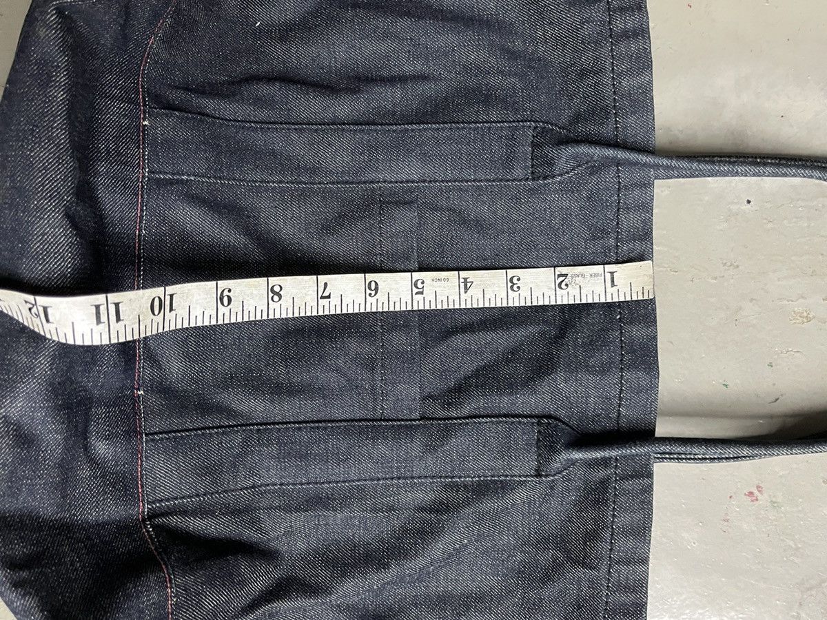 45rpm Vintage 45rpm Japan Contra Faded Raw Denim Selvedge ToteBag Size ONE SIZE - 10 Thumbnail