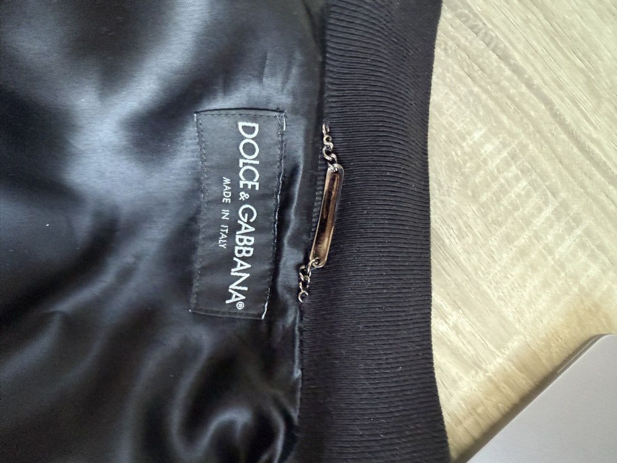 Dolce & Gabbana × Vintage Dolce&Gabbana leather bomber Size US L / EU 52-54 / 3 - 9 Thumbnail