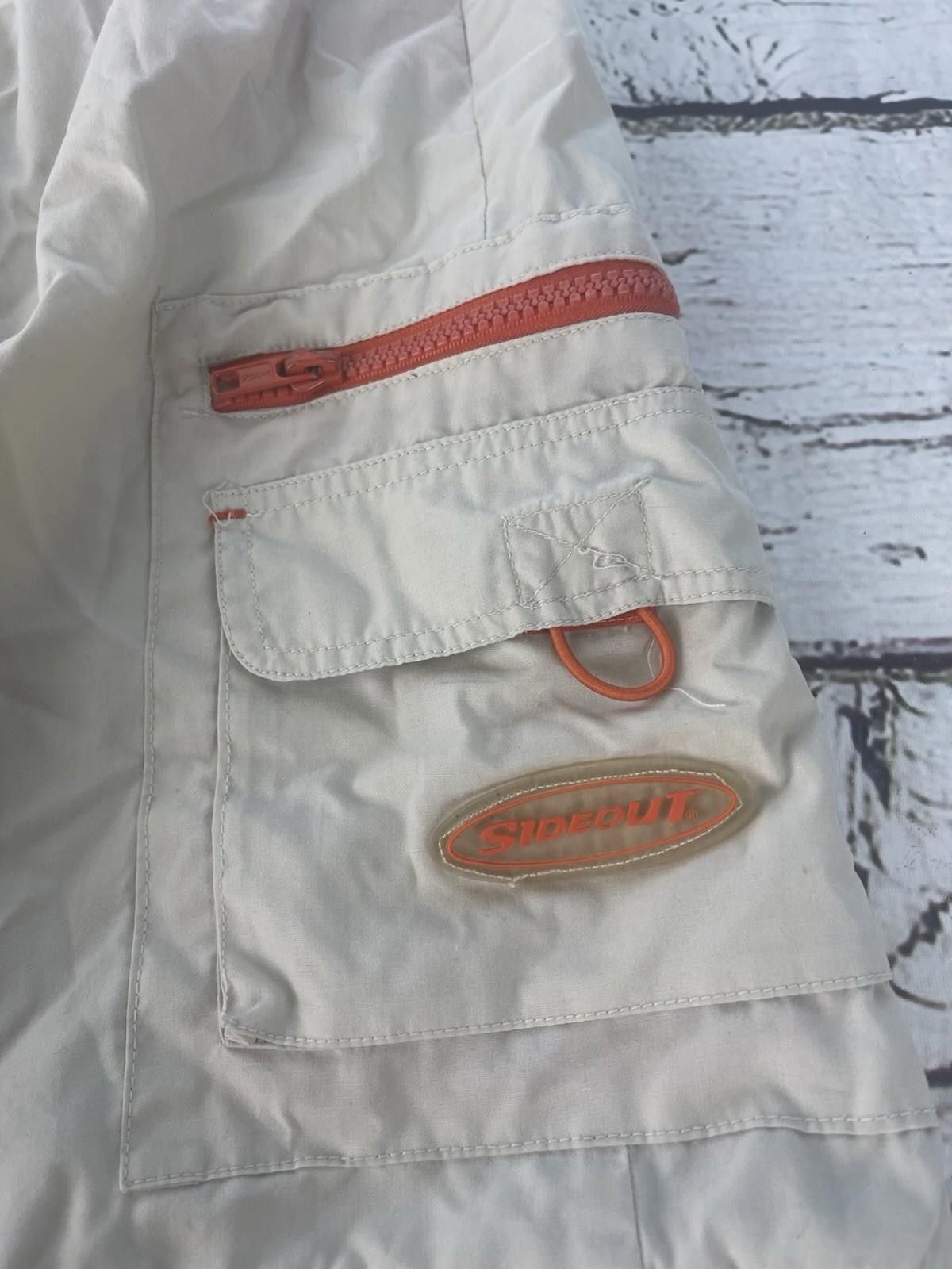 Sideout Vintage Sideout Cargo Shorts Youth 14 Khaki Skate 90s Y2K Size US 26 / EU 42 - 3 Thumbnail