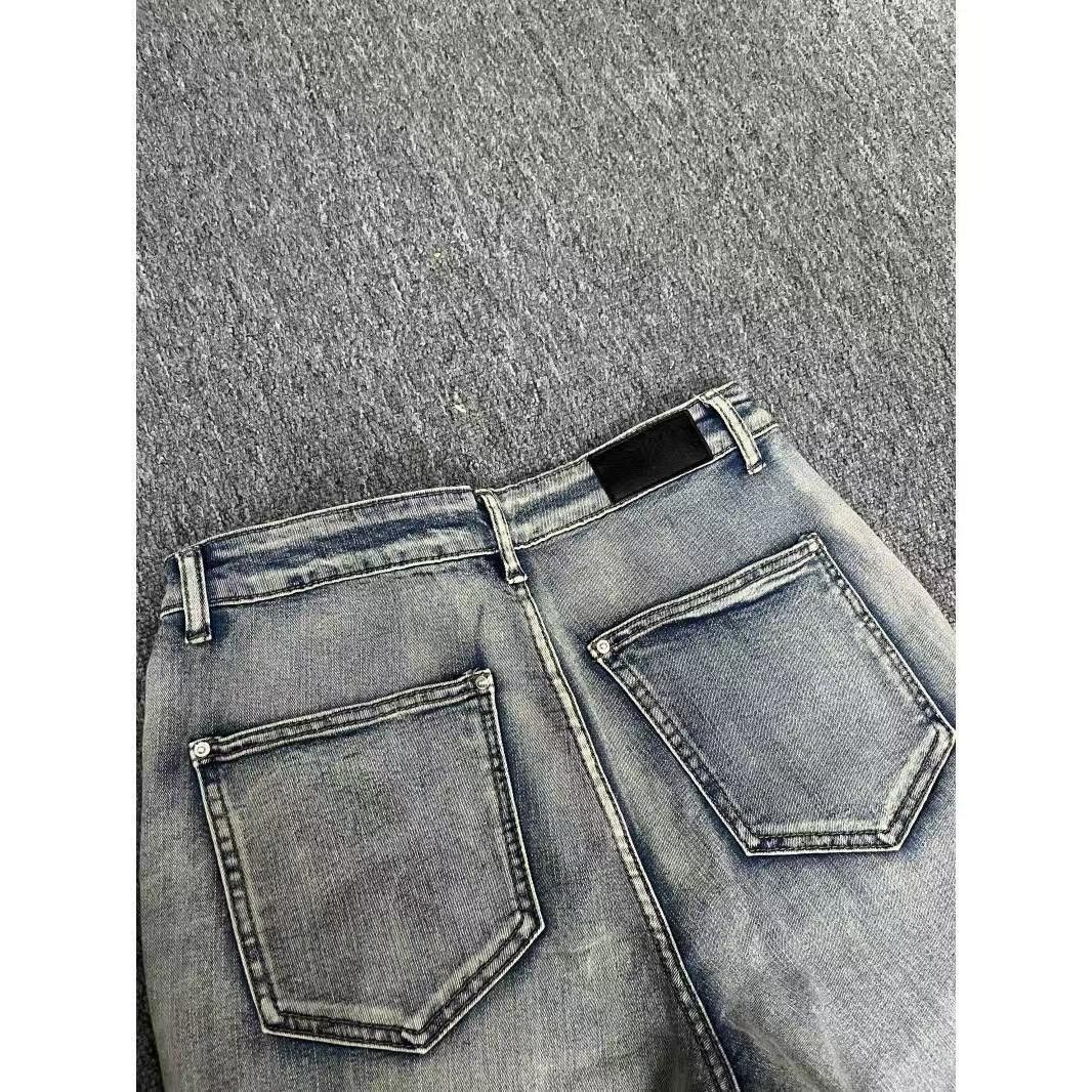 Japanese Brand × Jean Street Style Old Spliced Micro Flare Jeans Size US 32 / EU 48 - 9 Thumbnail