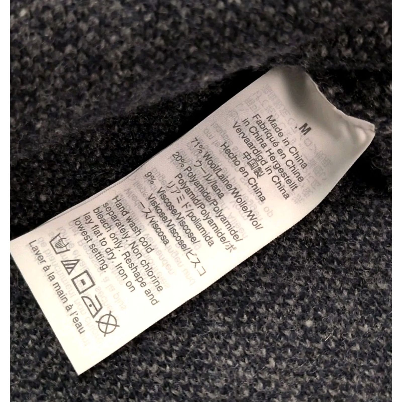 Wallace & Barnes Wallace & Barnes Gray Wool Blend Full Zip Jacket Chore Field Pockets Medium Mens Size US M / EU 48-50 / 2 - 6 Thumbnail