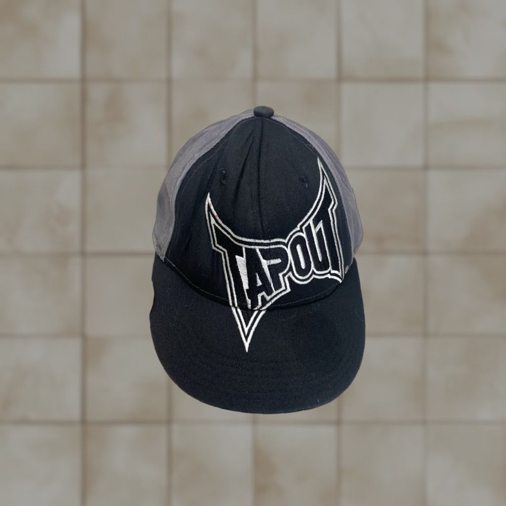 Tapout Vintage Tapout Men’s Baseball Cap L Black Canvas MMA Logo Trucker Hat Size ONE SIZE - 1 Thumbnail